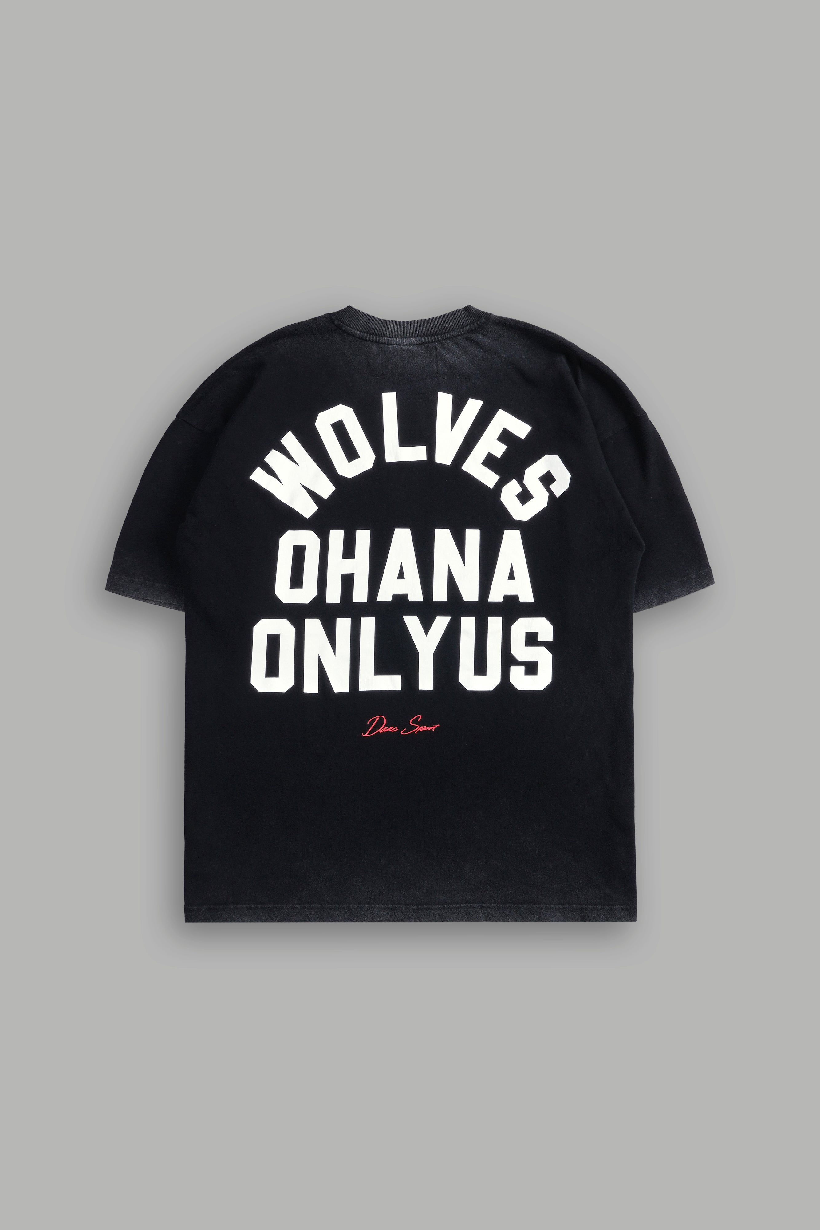 Ohana ONLYUS "Heritage" Tee in Black