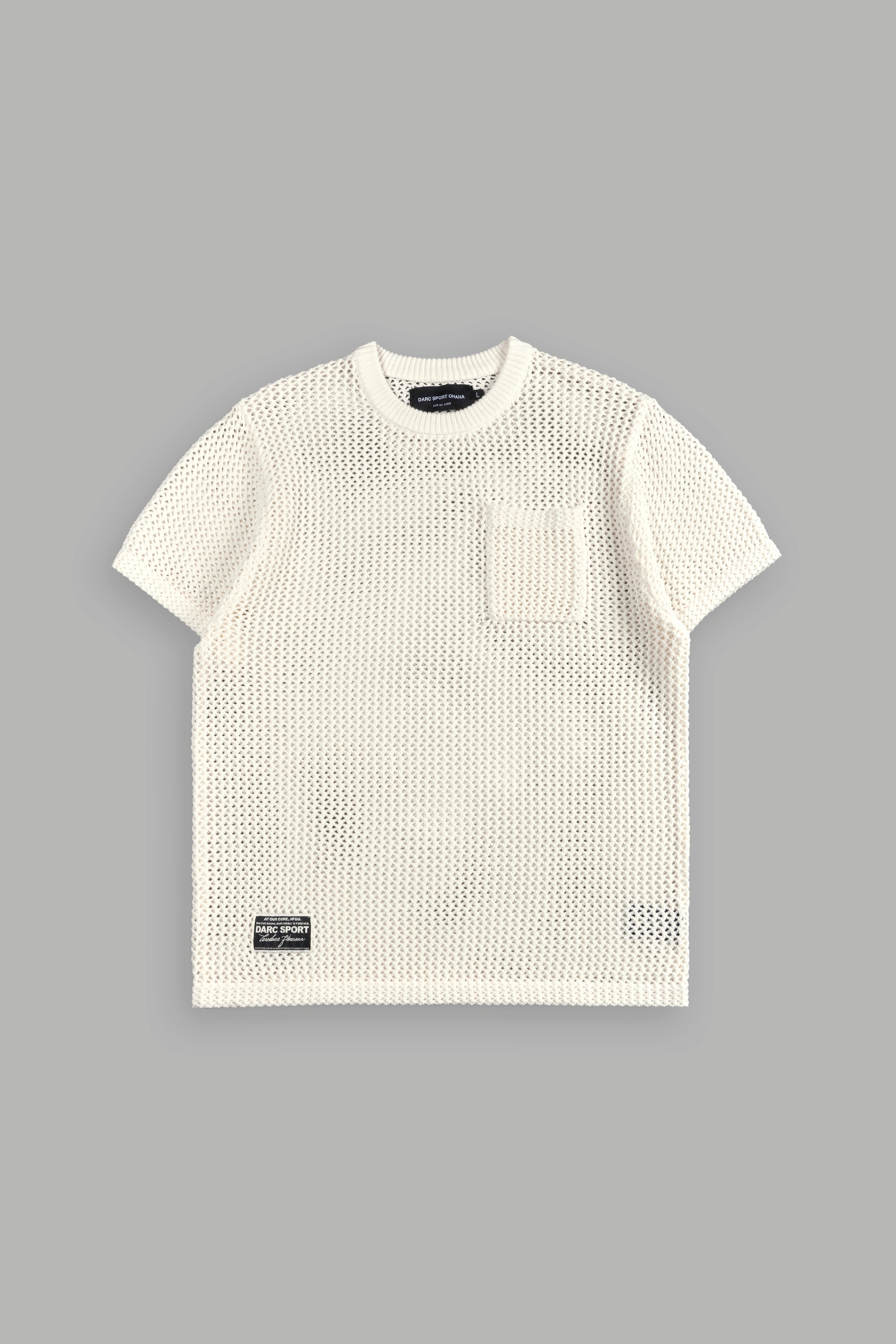 Darc Core Satva Knit S/S V2 Shirt in Cream