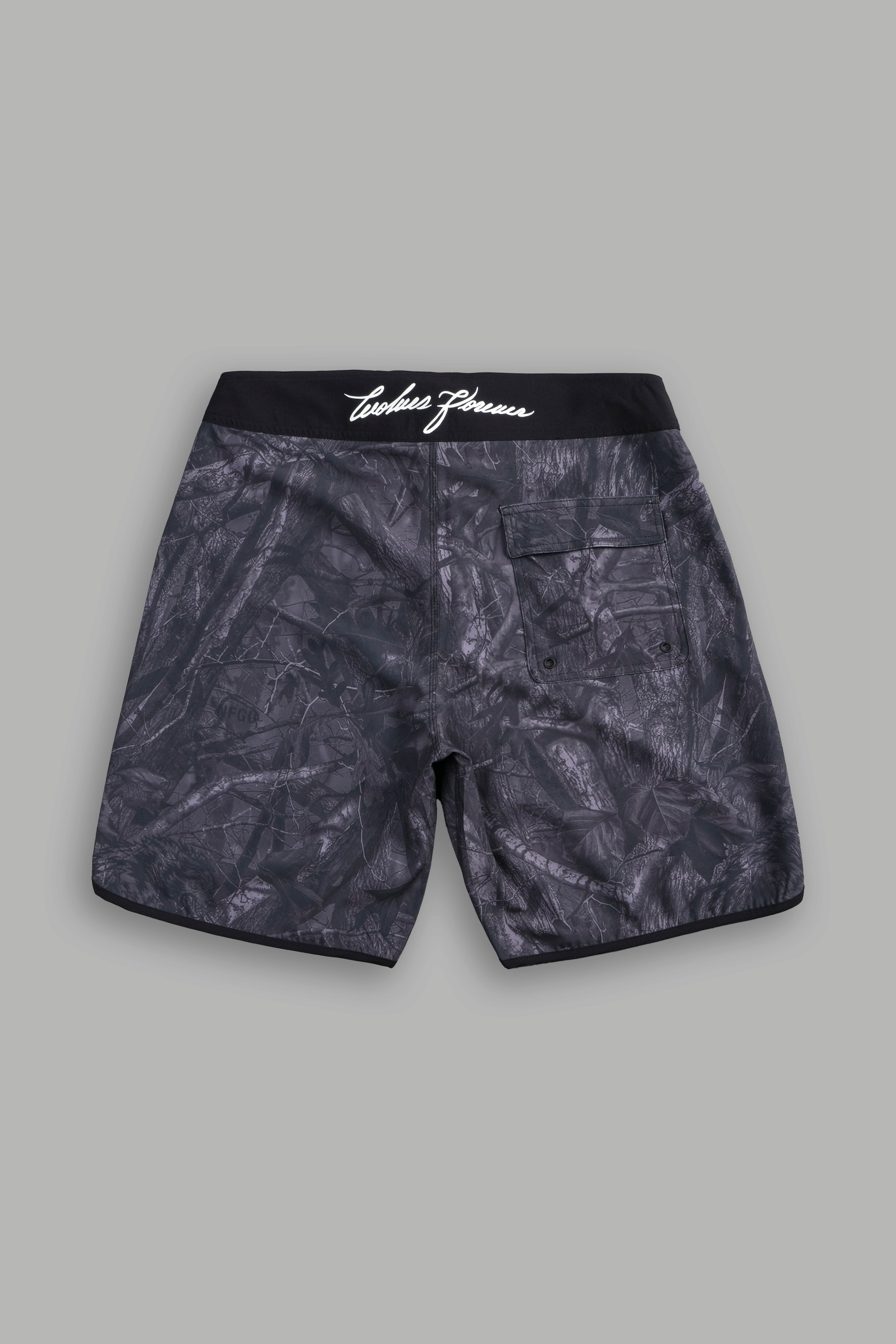 Core Brucey's Board Shorts in Darc Driftwood Forest Camo