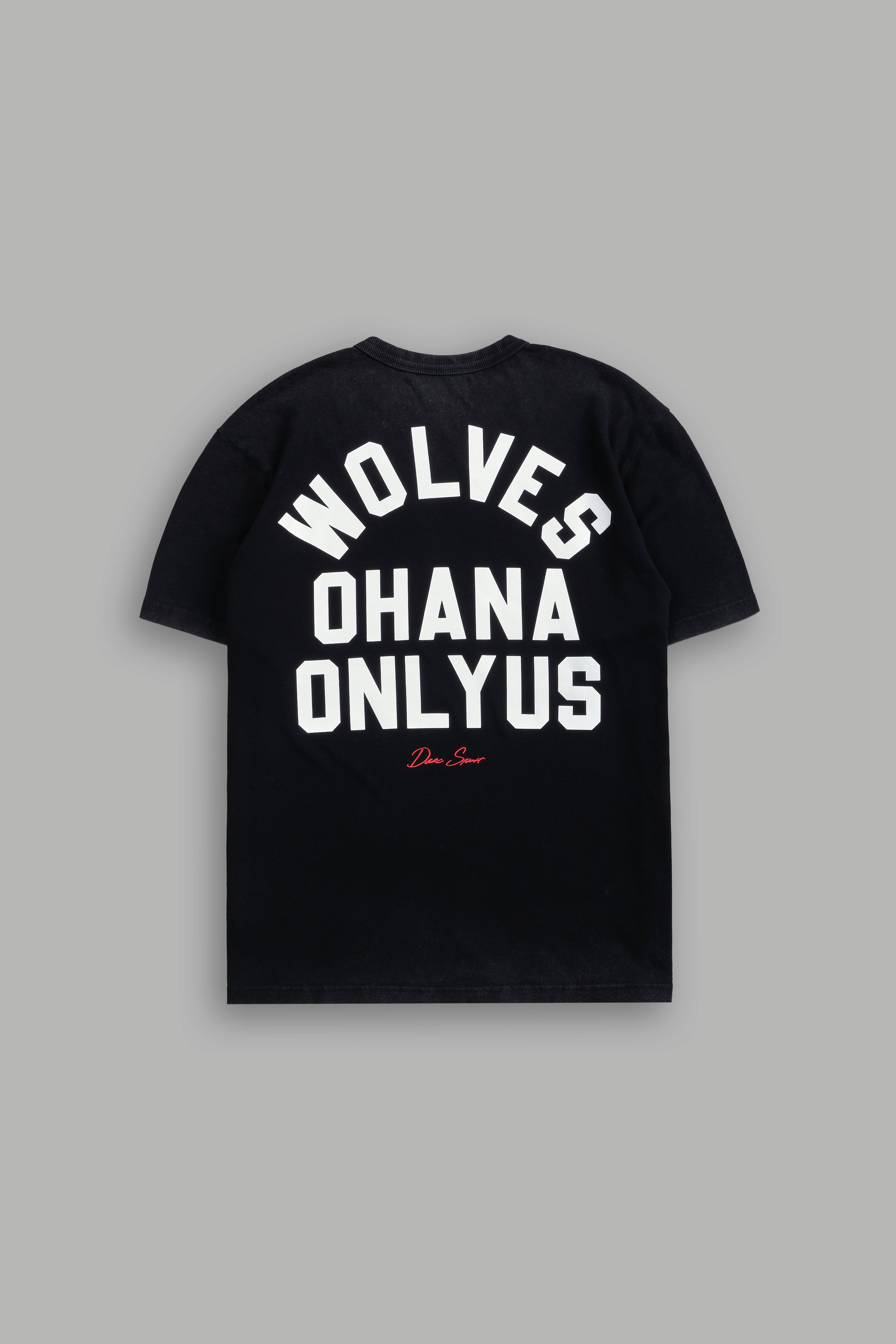 Ohana ONLYUS "Premium" Oversized Tee in Black