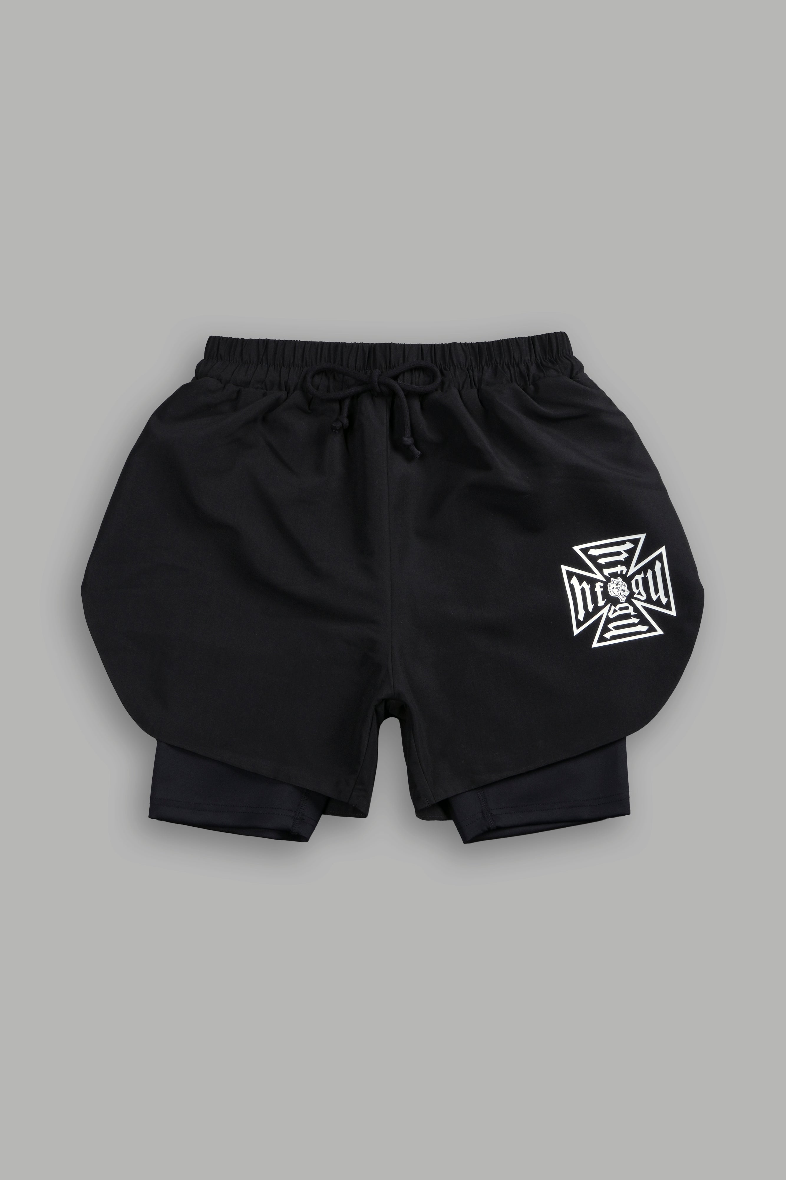 Core Phantom Compression Shorts in Black