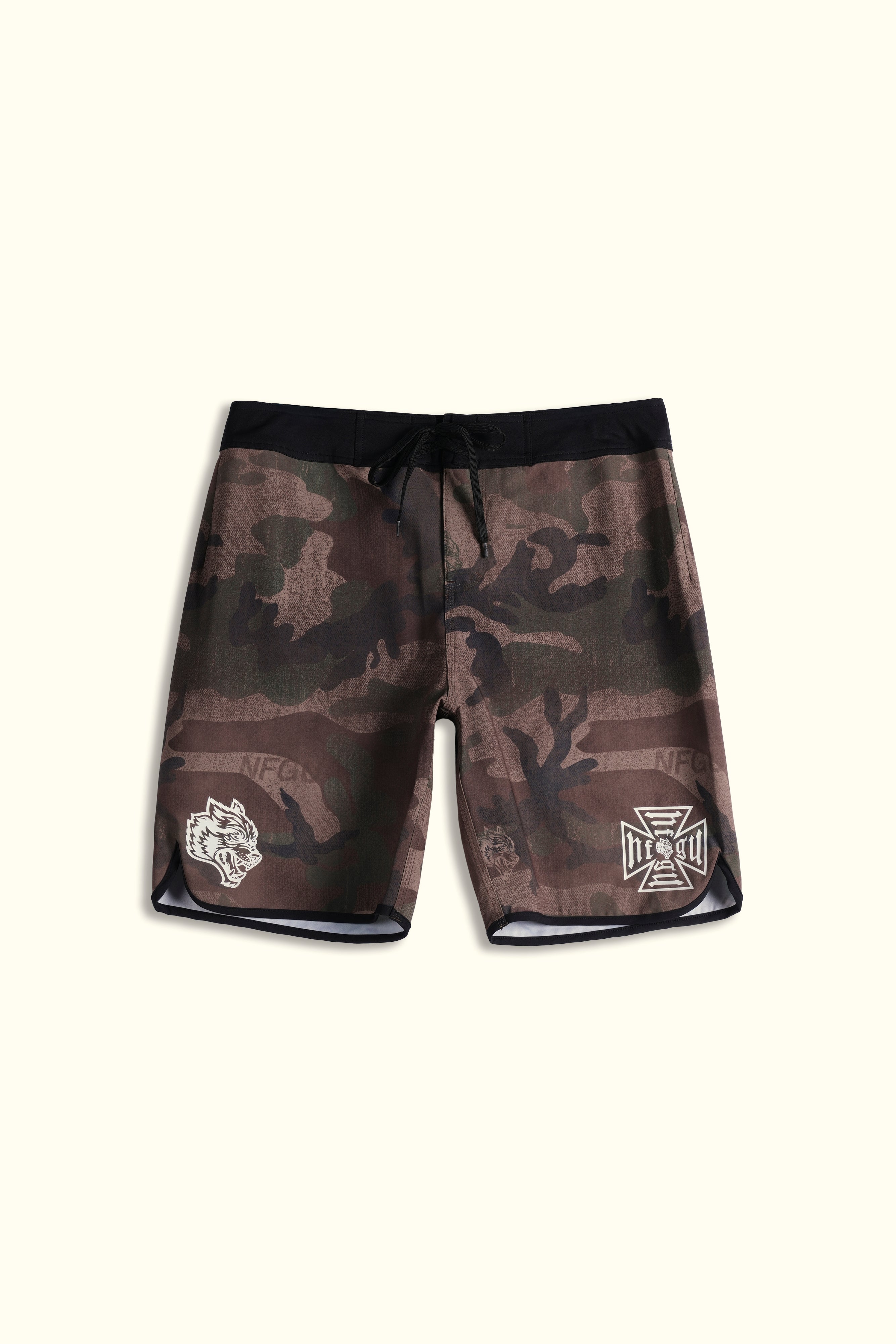 Core Board Shorts in Ohana Woodland Camo