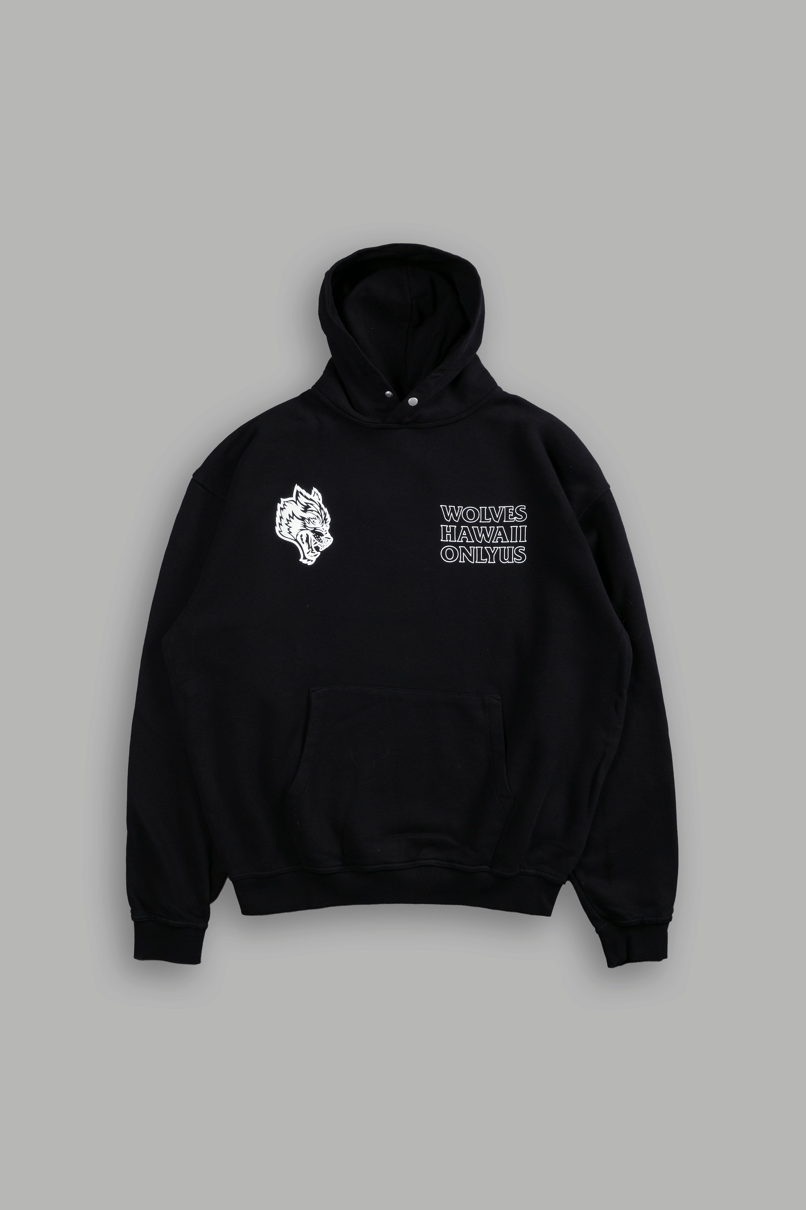 Only Us Hawaii "Pierce" Hoodie in Black
