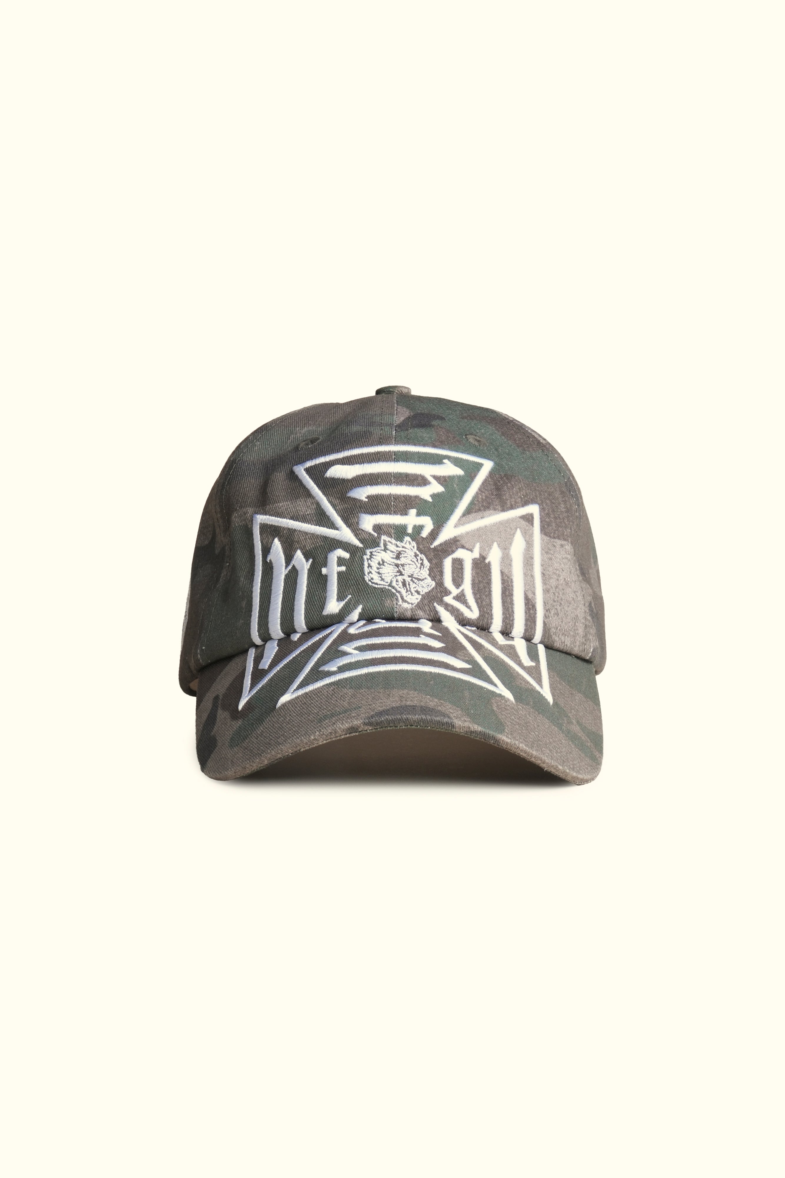 Iron Cross Dad Hat V2 in Ohana Woodland Camo