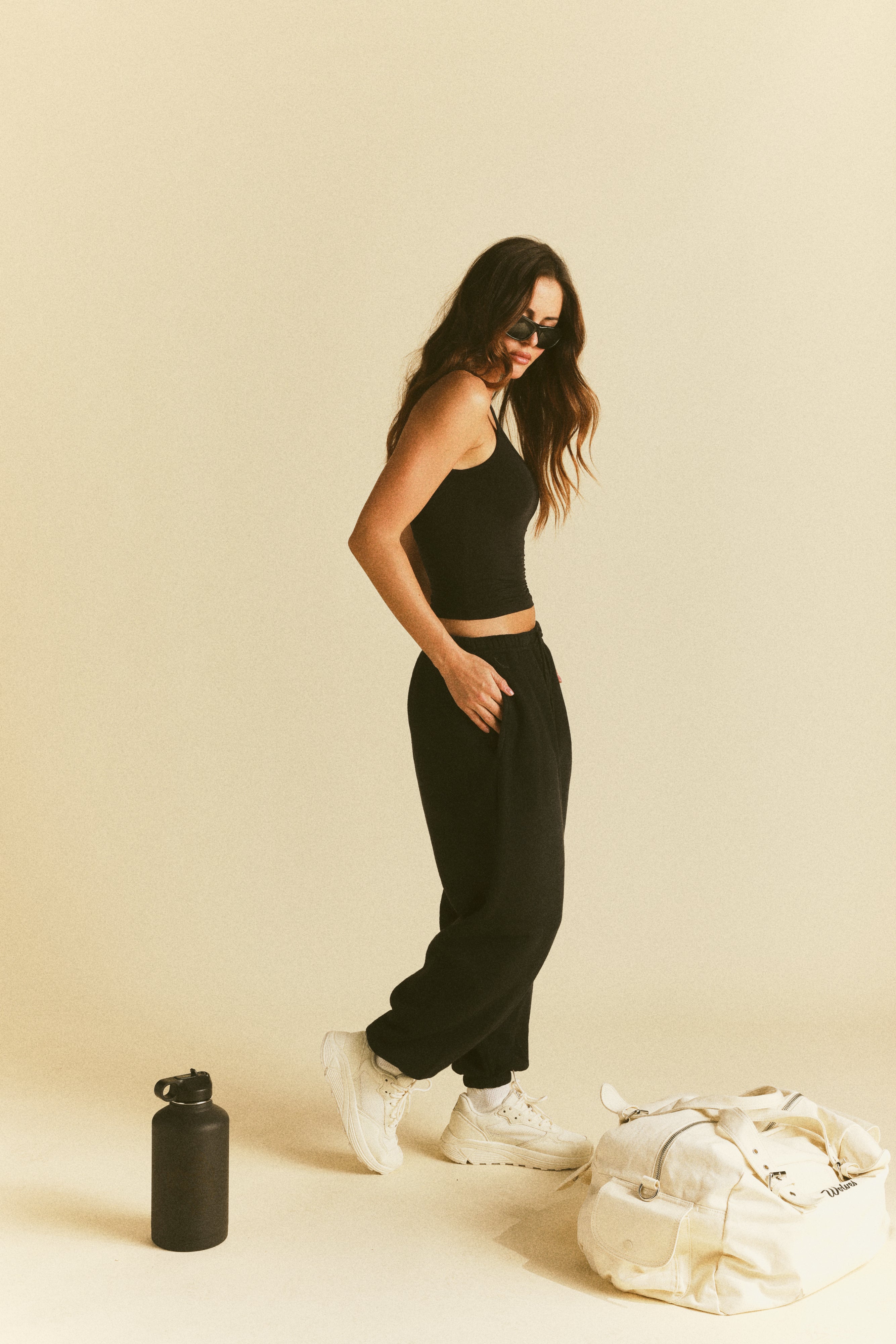 It's For Us Premium Lounger Sweat Pants in Black