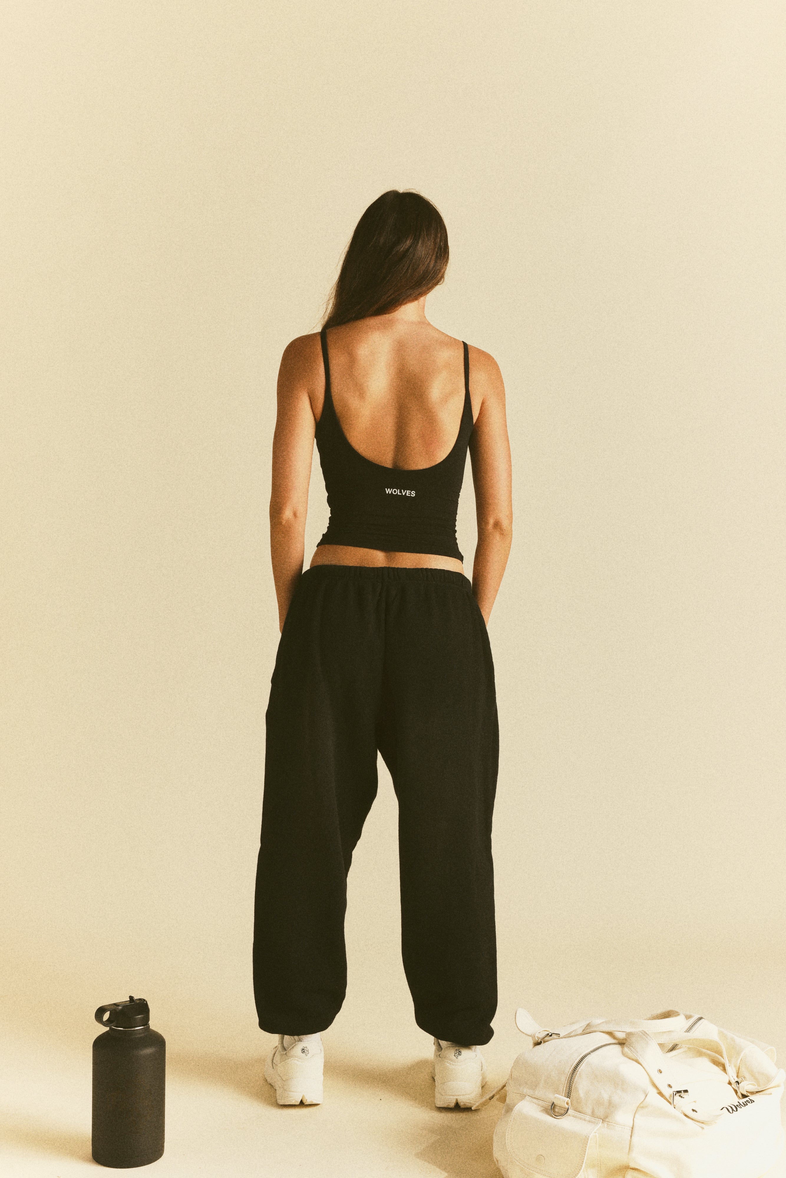 It's For Us Premium Lounger Sweat Pants in Black