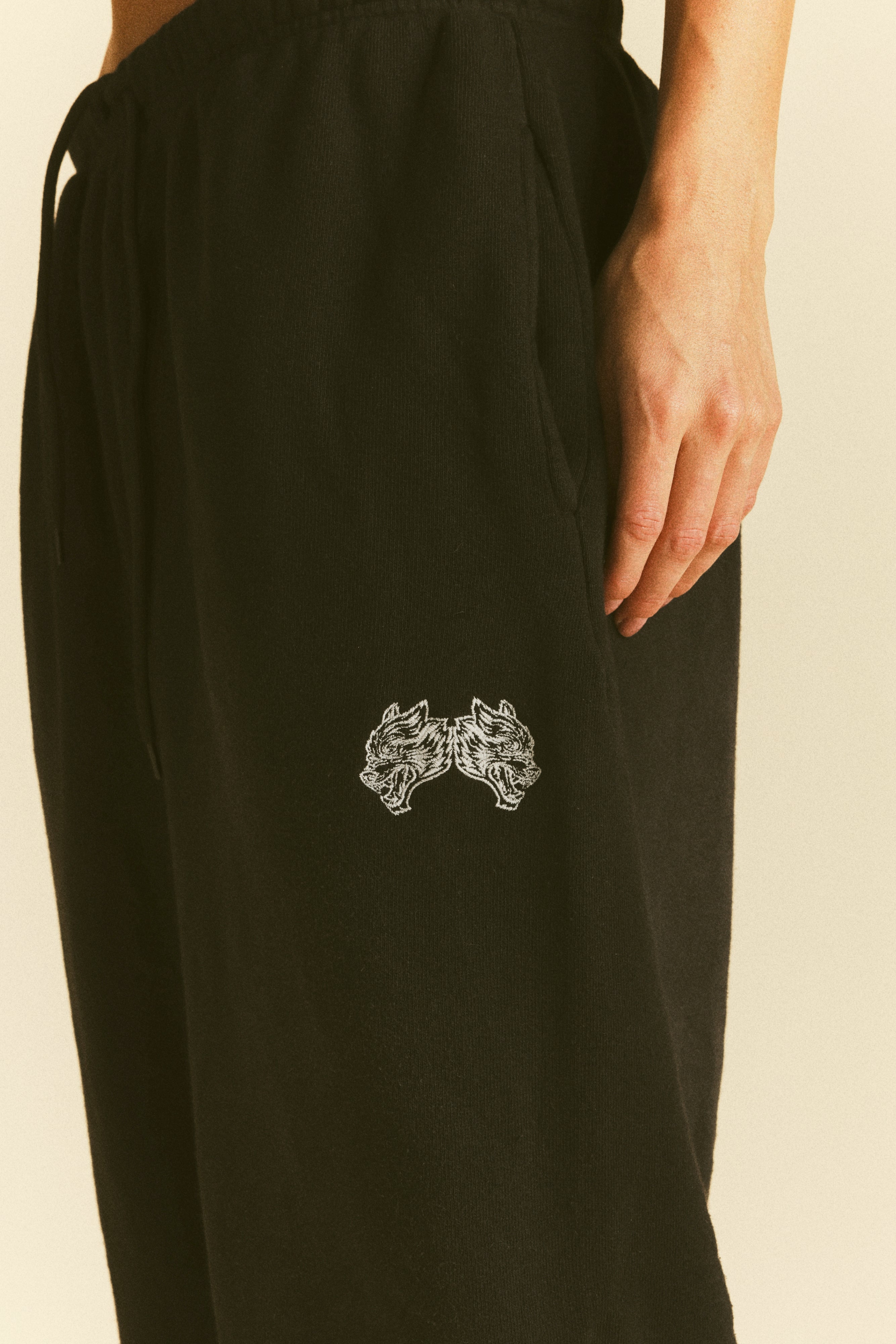 It's For Us Premium Lounger Sweat Pants in Black