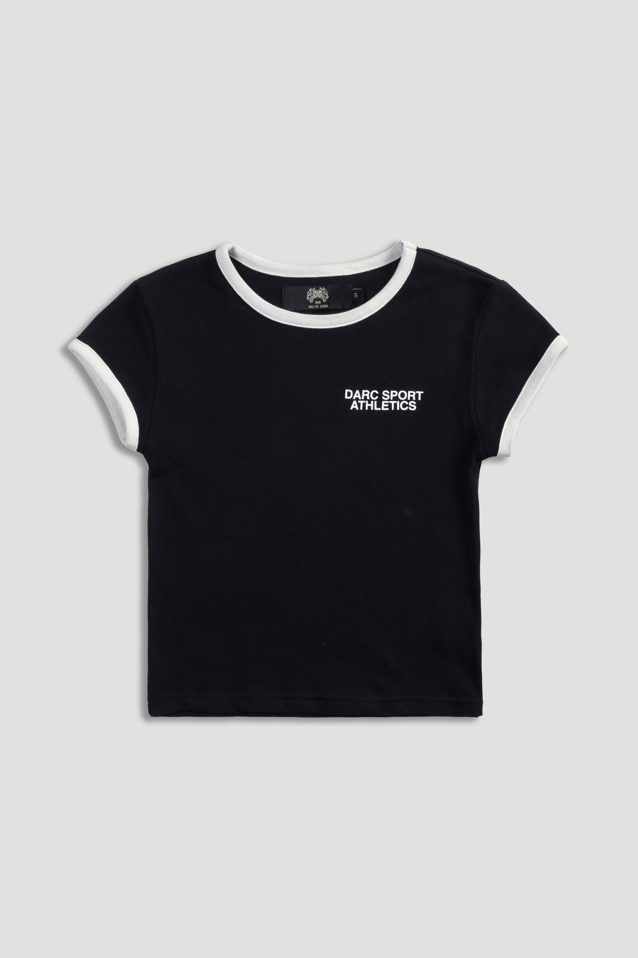 Darc Sport Athletics Ringer Baby Tee