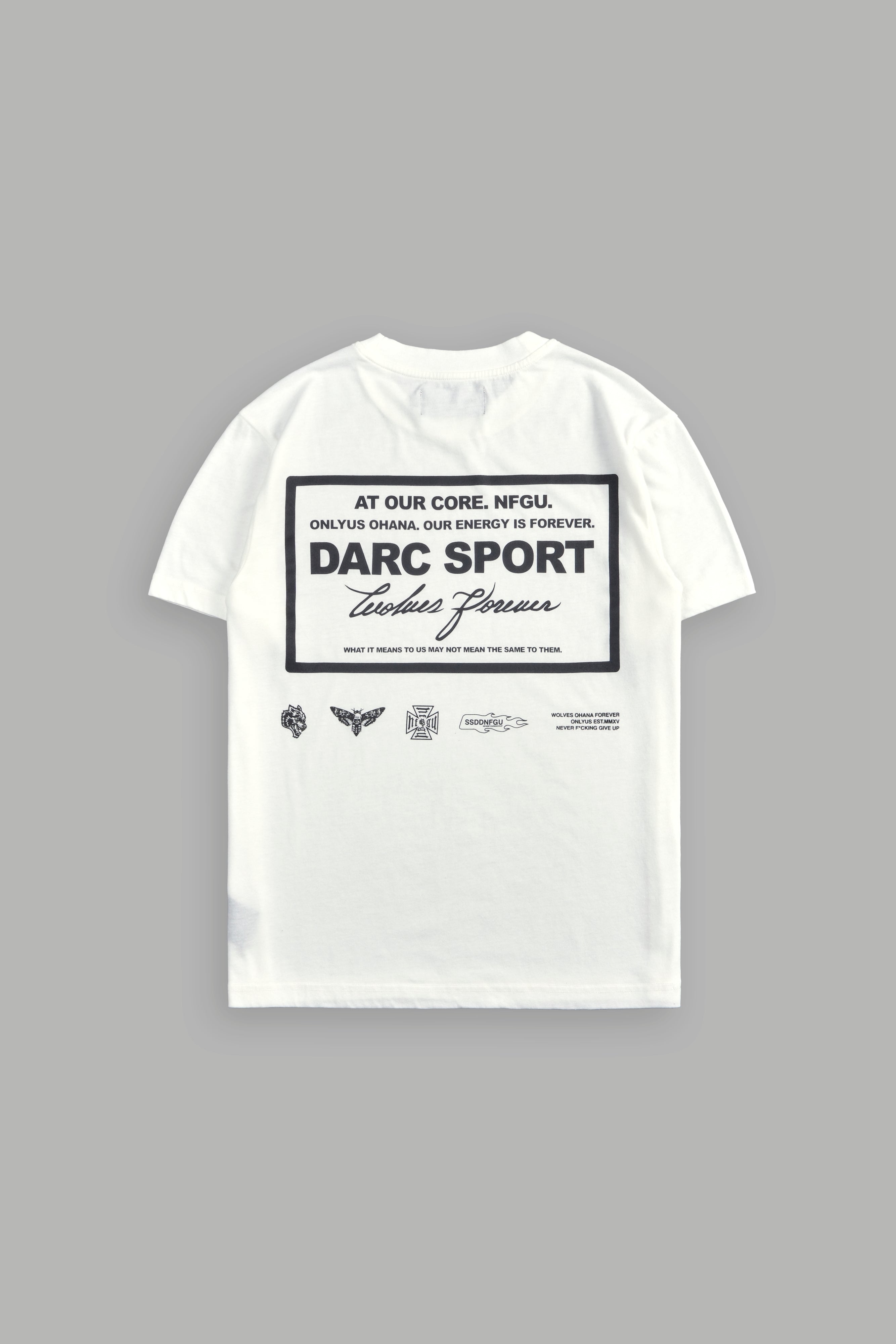 Darc Core J. Dean Tee in Cream