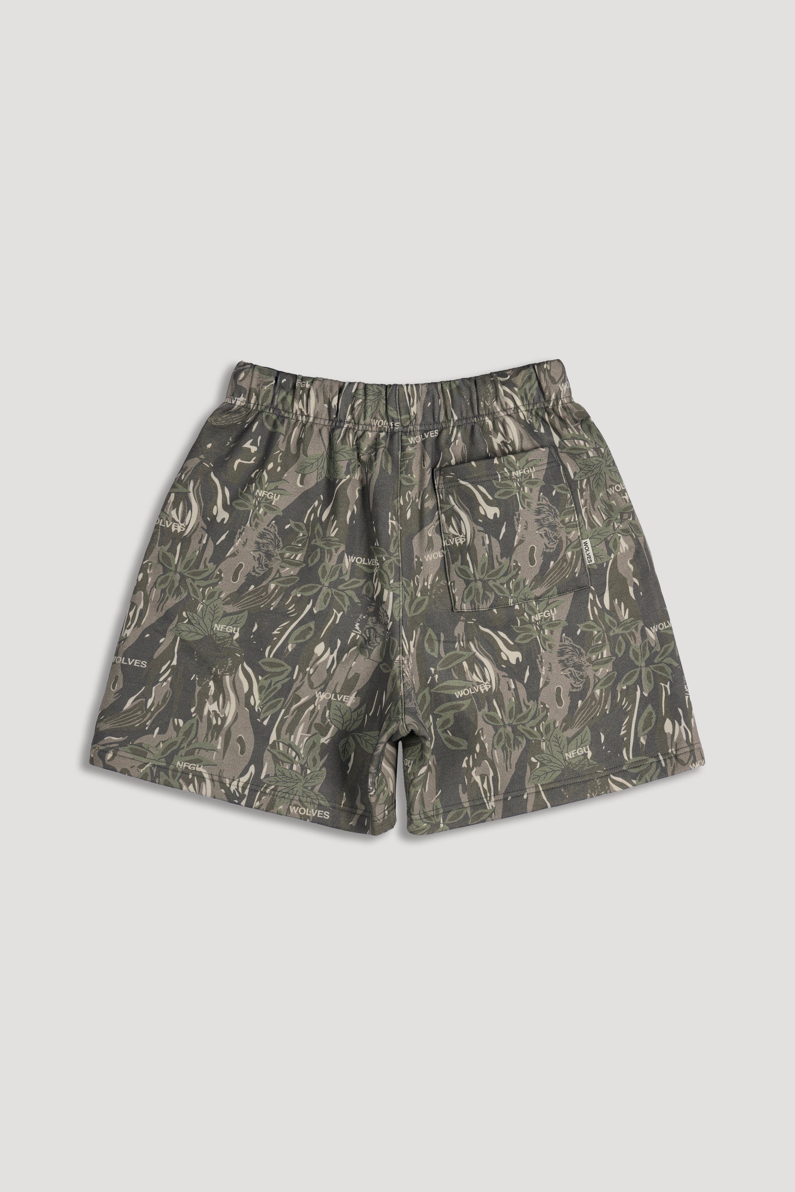 Just Wolves Oversized Post Lounge Sweat Shorts