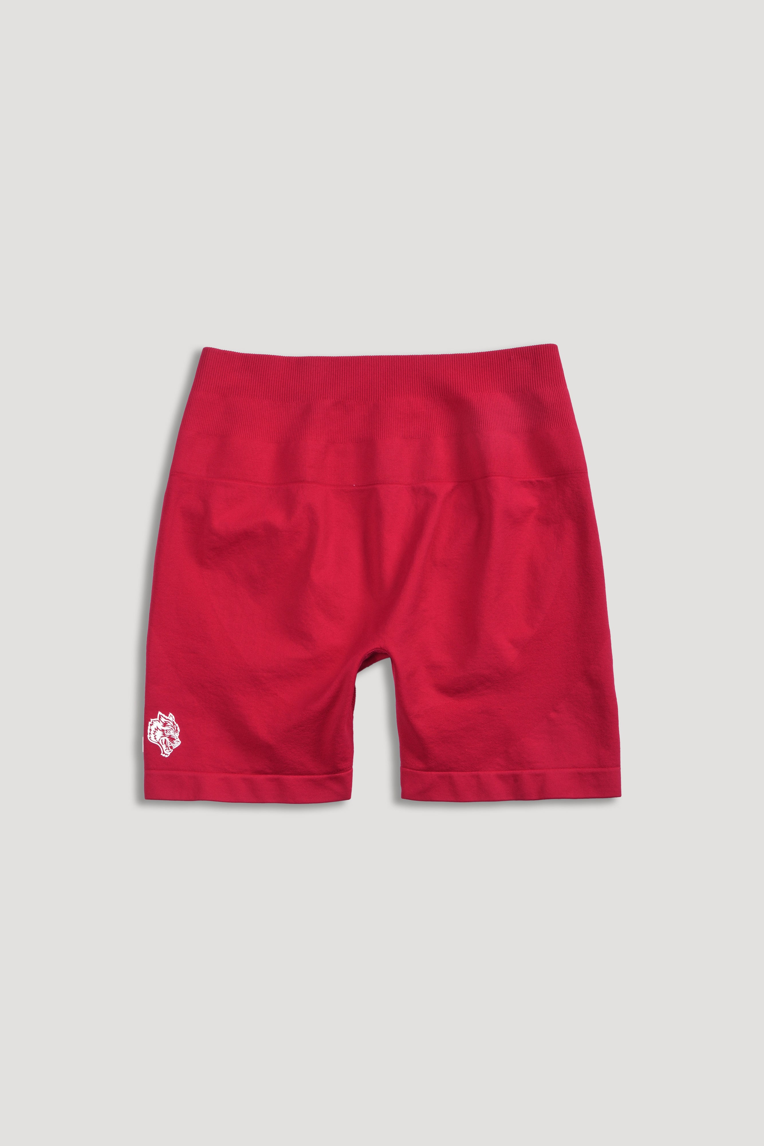 Wolf "Stella" Soft Seamless Shorts in Cherry