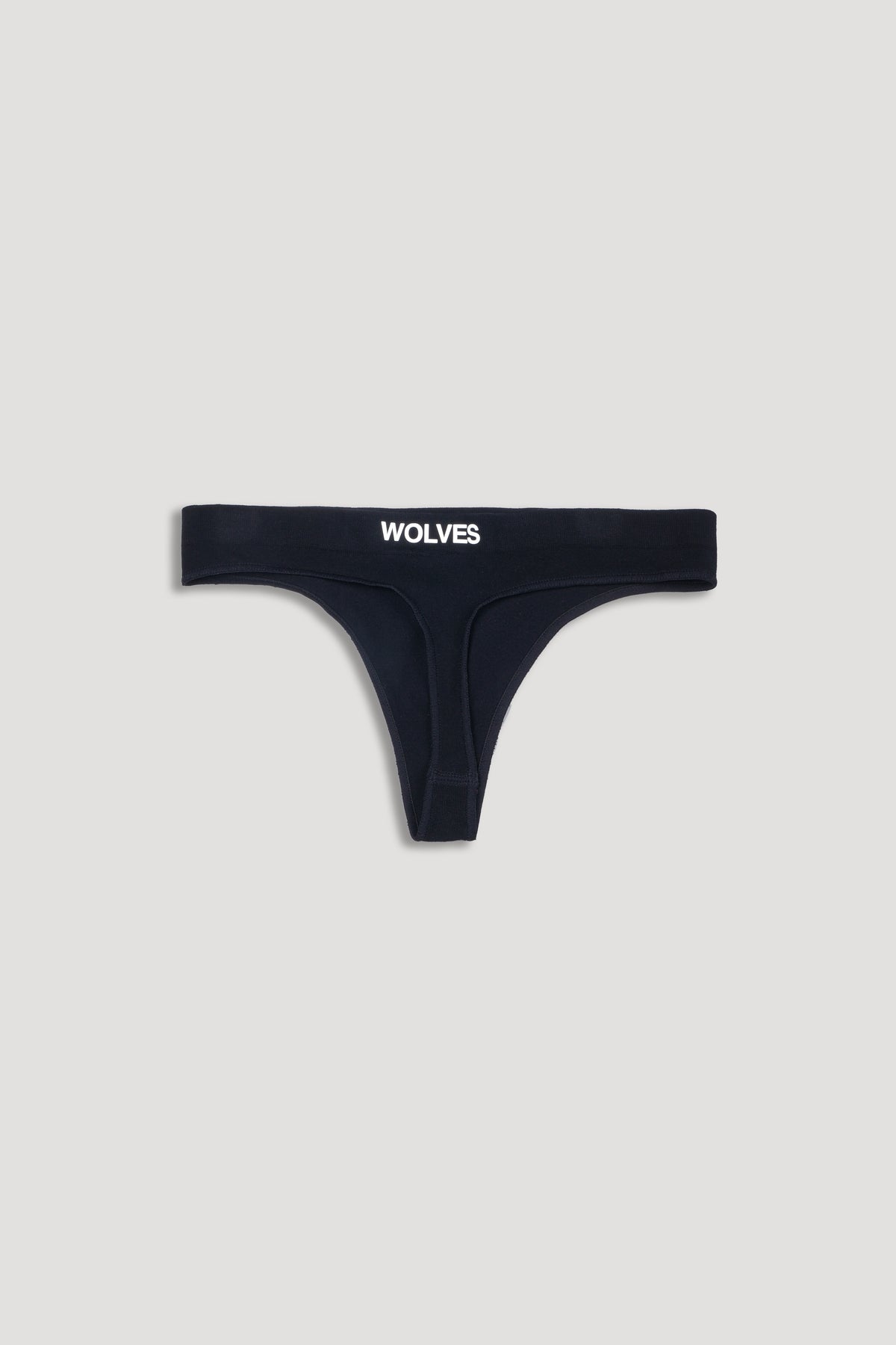 Seamless Thong (3-Pack) in Black/Cherry/Black