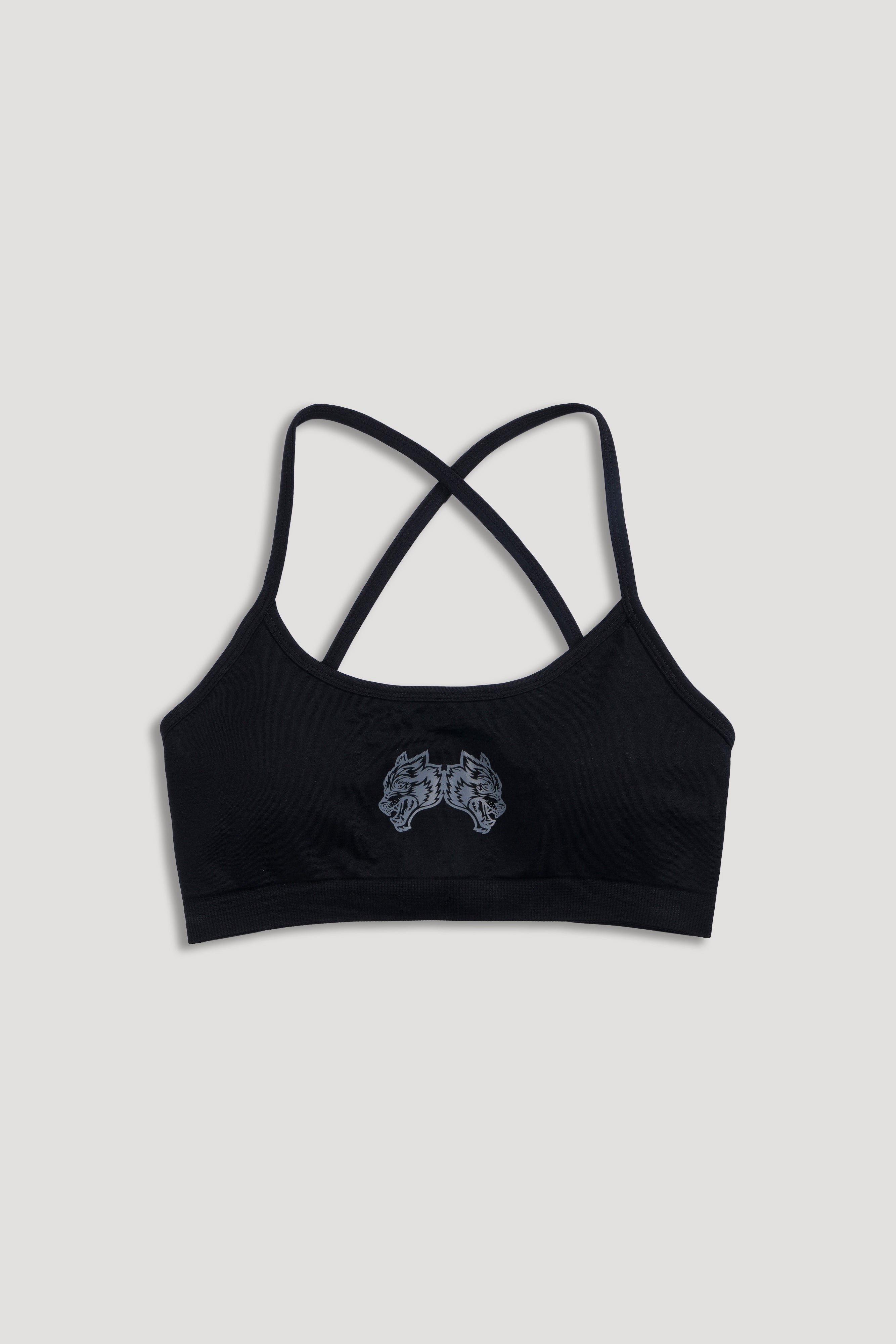 IYKYK "Layla" Soft Seamless Bra in Black