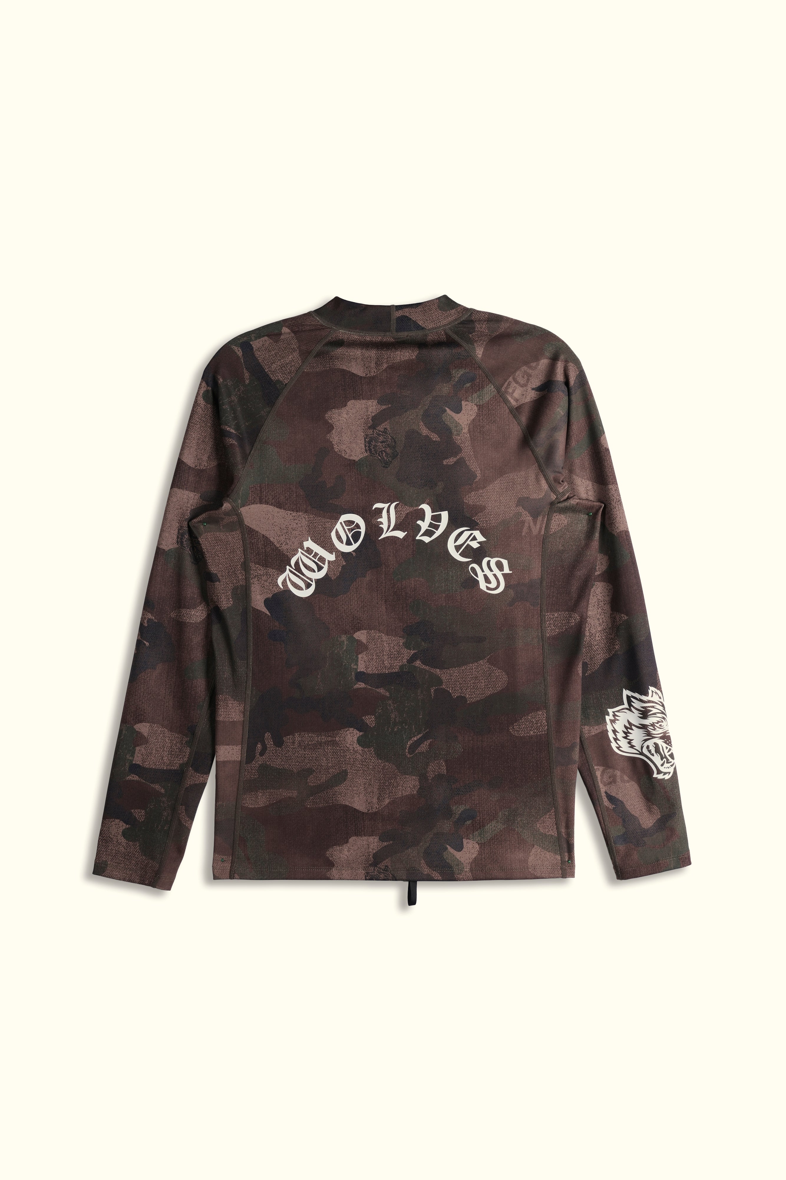 Core Chopper Rash Guard in Ohana Woodland Camo