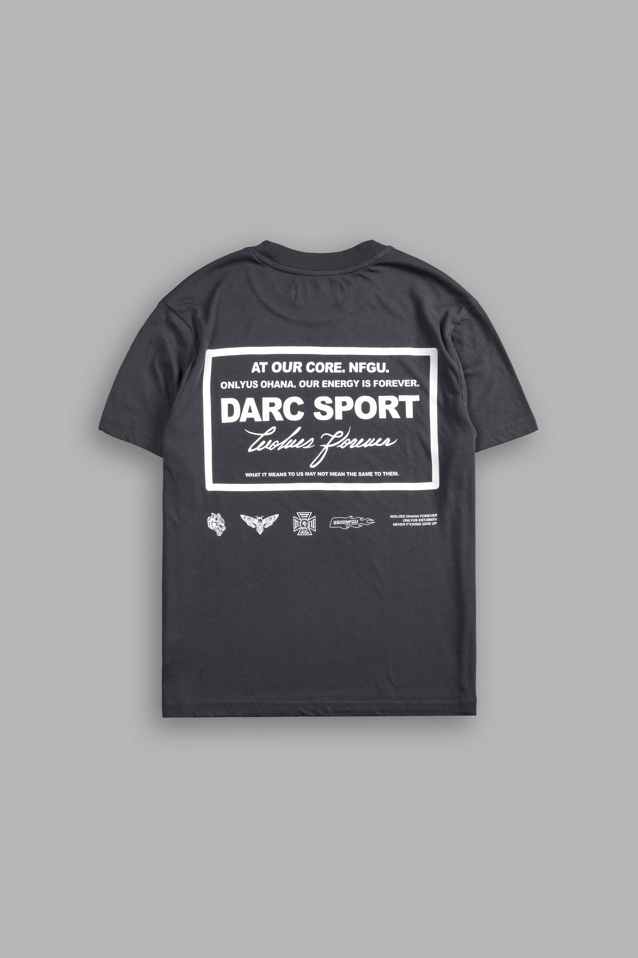 Darc Core J. Dean Tee in Wolf Gray