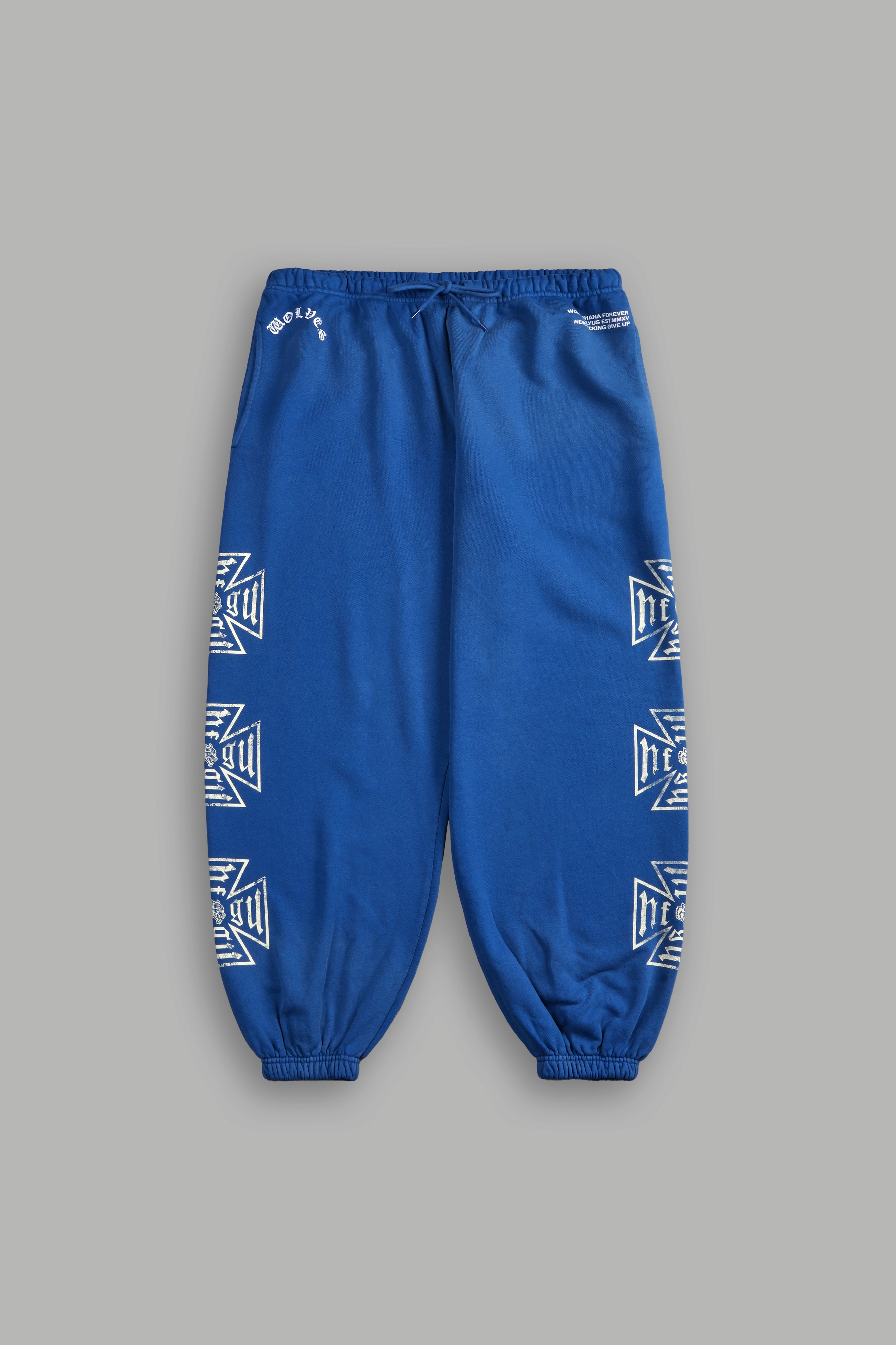 Core Lounger Sweat Pants in Darc Cobalt Drift Wash