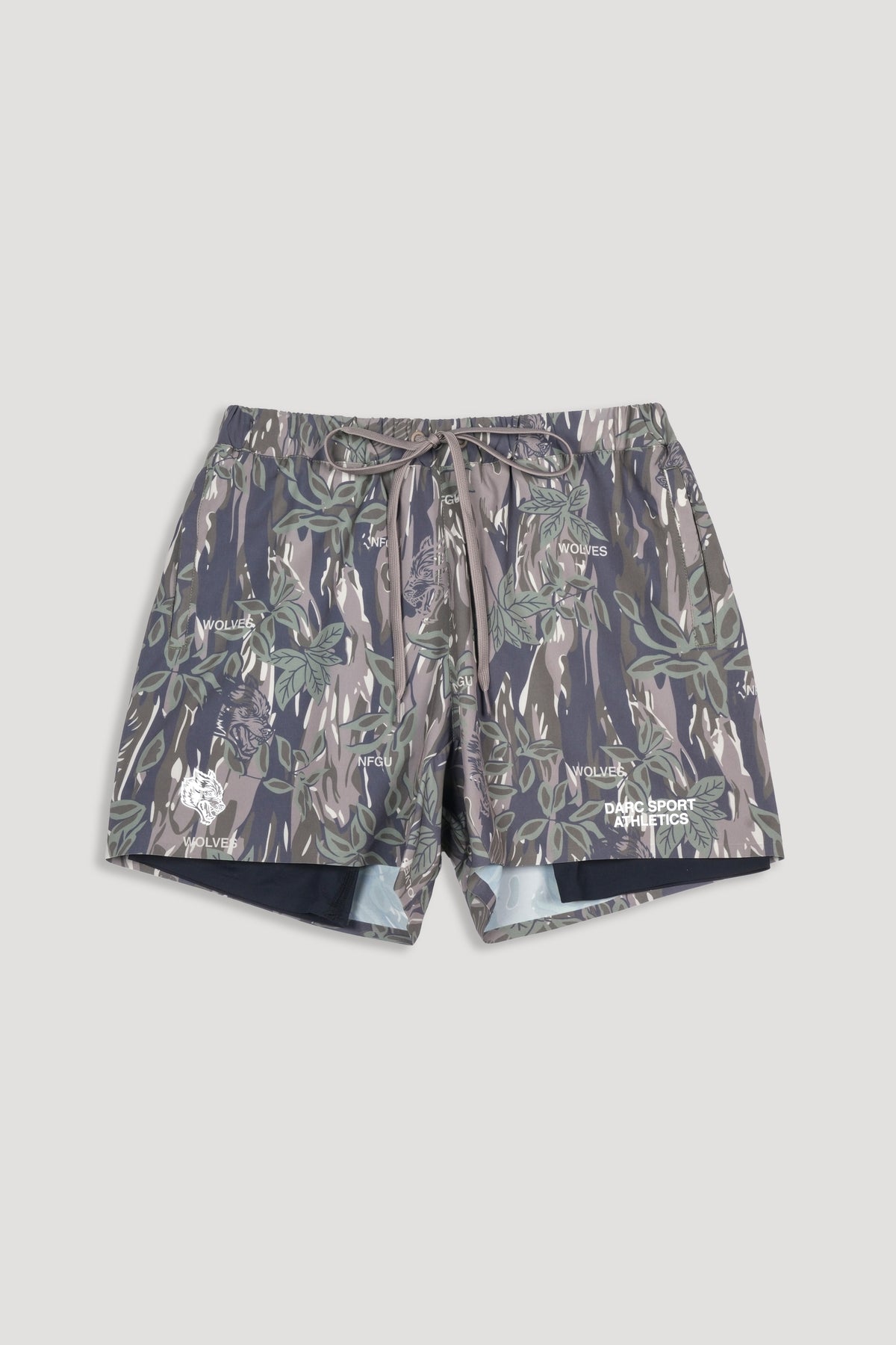 Forever Mark Compression Shorts in Norse Camo