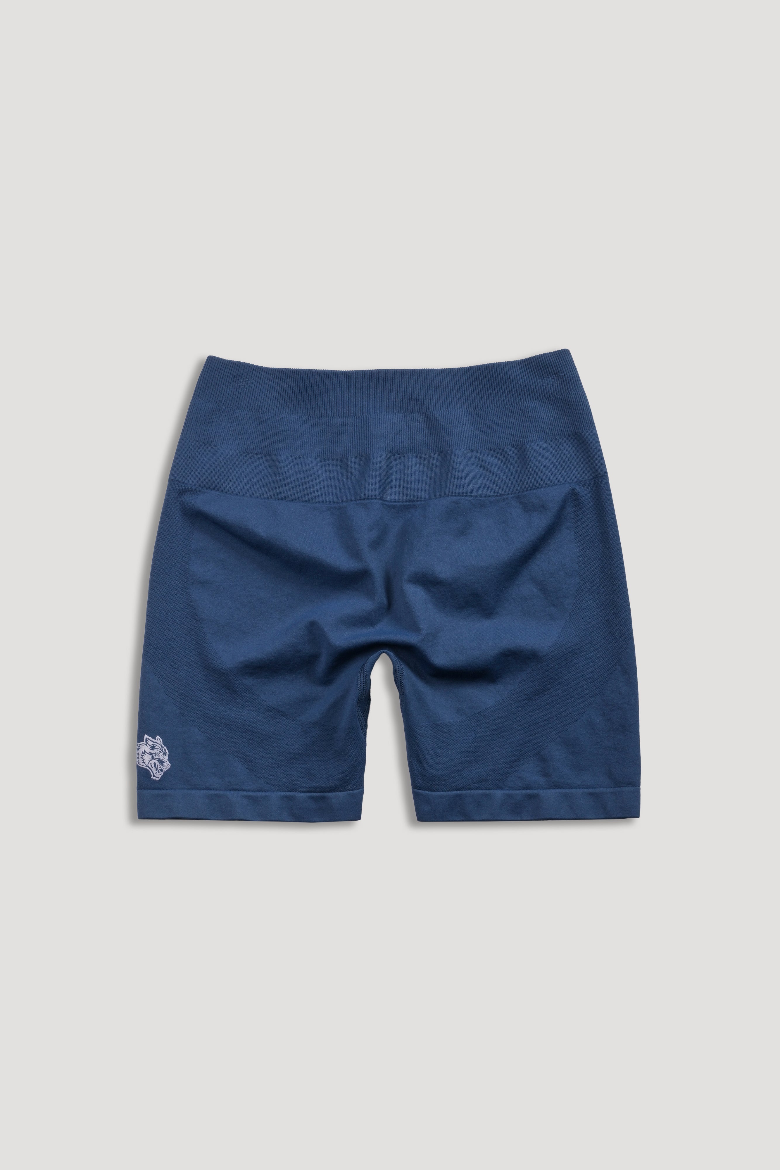 Wolf "Stella" Soft Seamless Shorts in Washed Denim