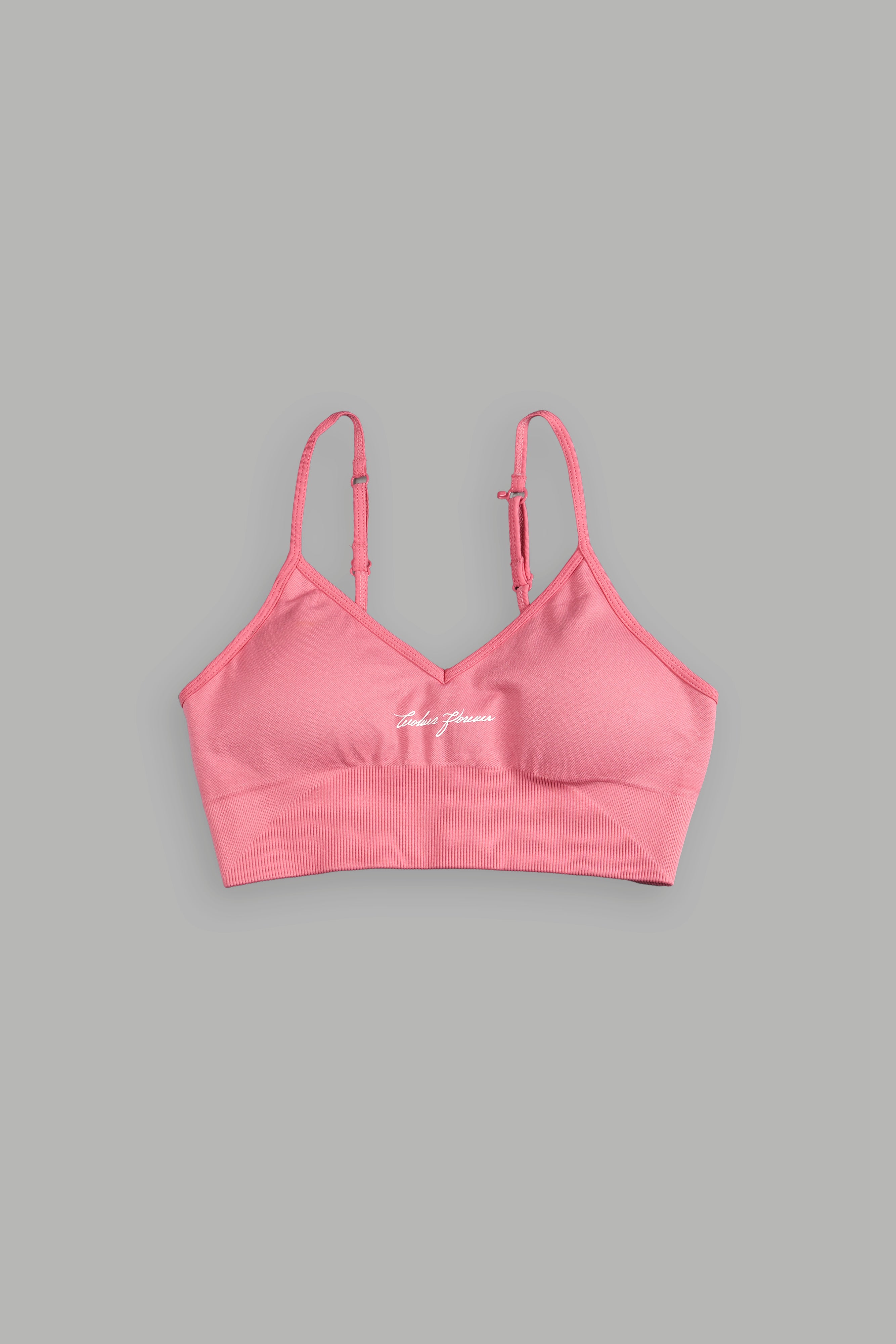 Wolves Forever "Everson Seamless" Sports Bra in Pink Ice