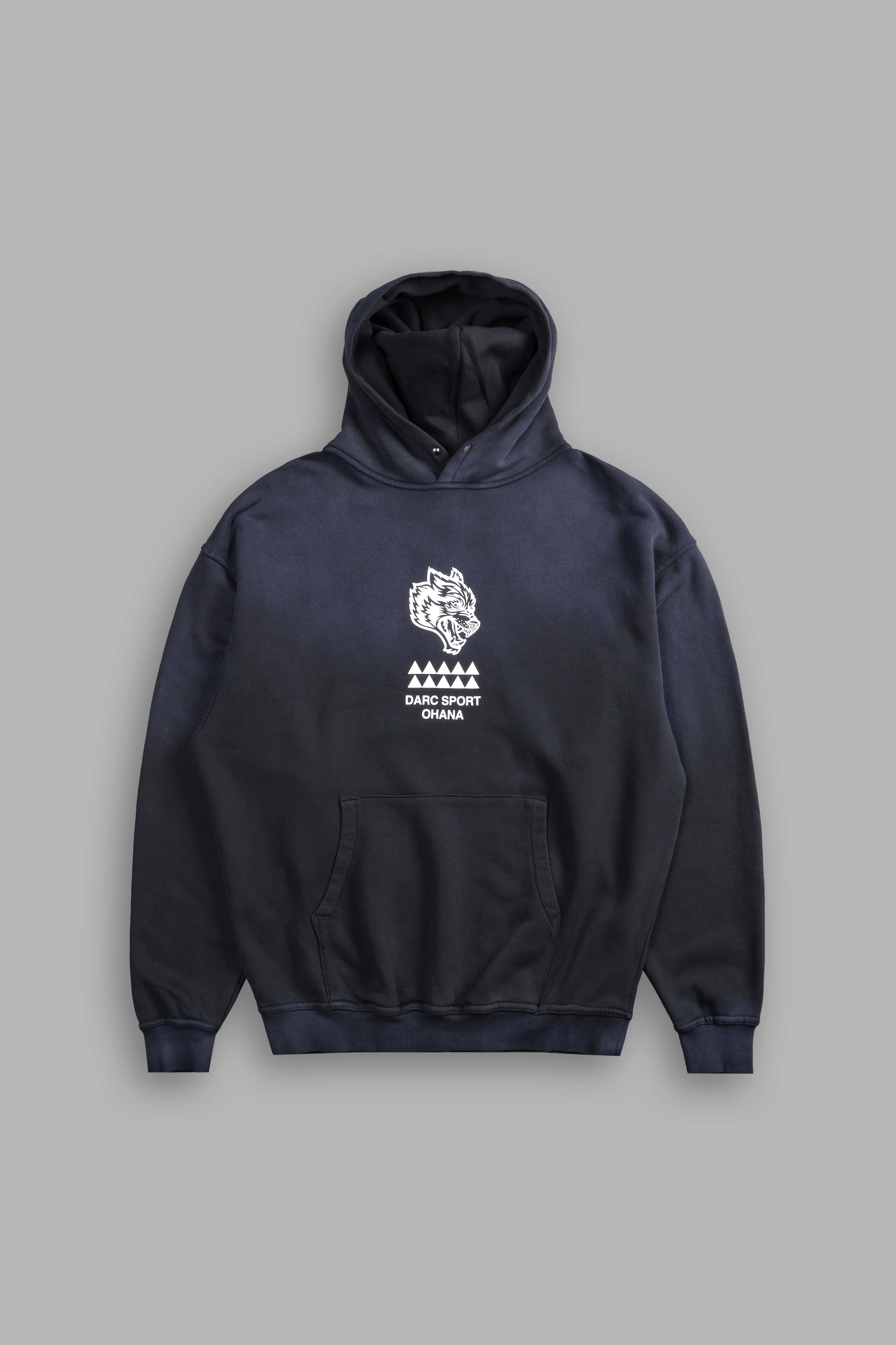 Wolves Mana "Pierce" Hoodie in Darc Ash Sun Fade