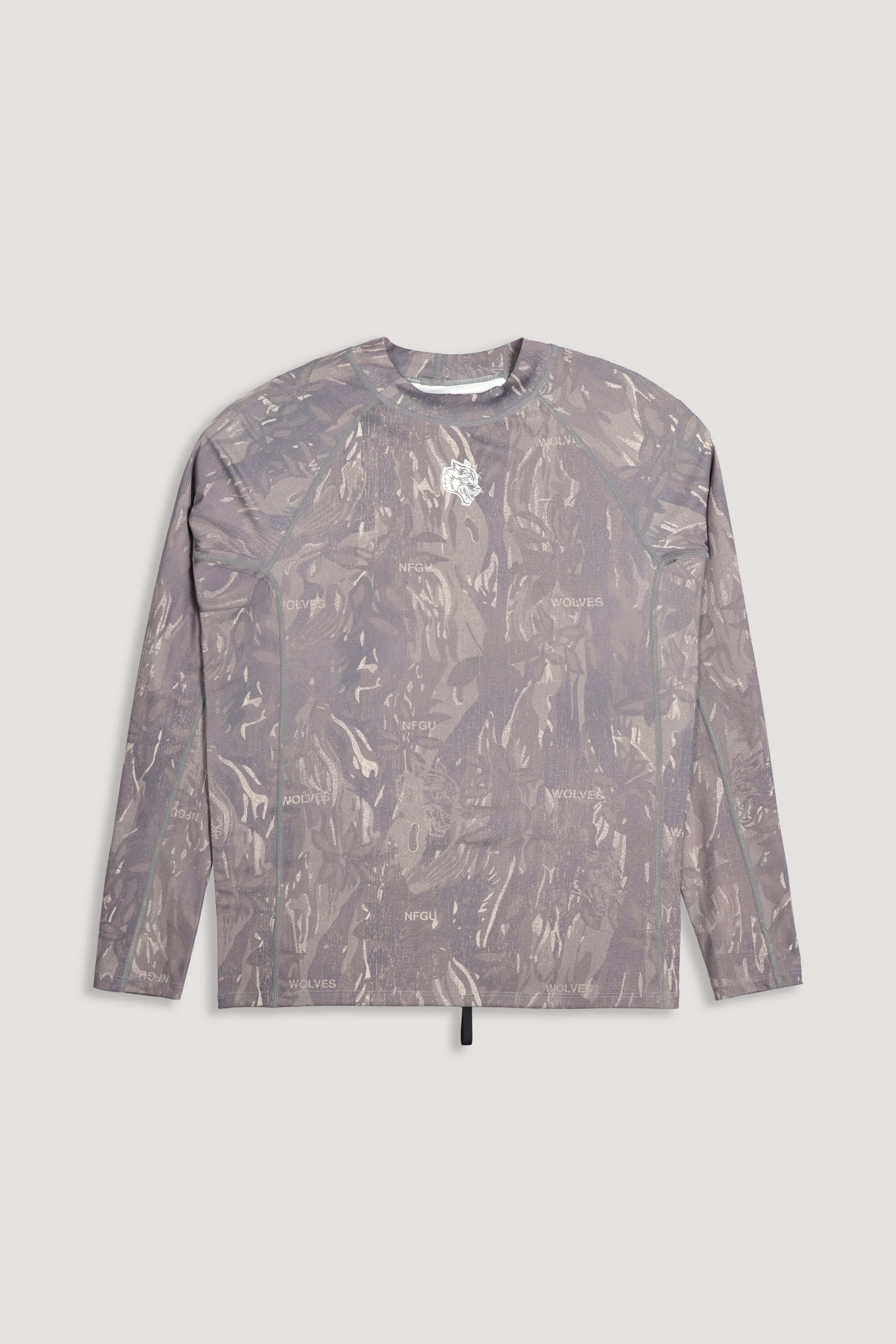 Wolf Chopper Rash Guard in Ohana Vintage Norse Camo