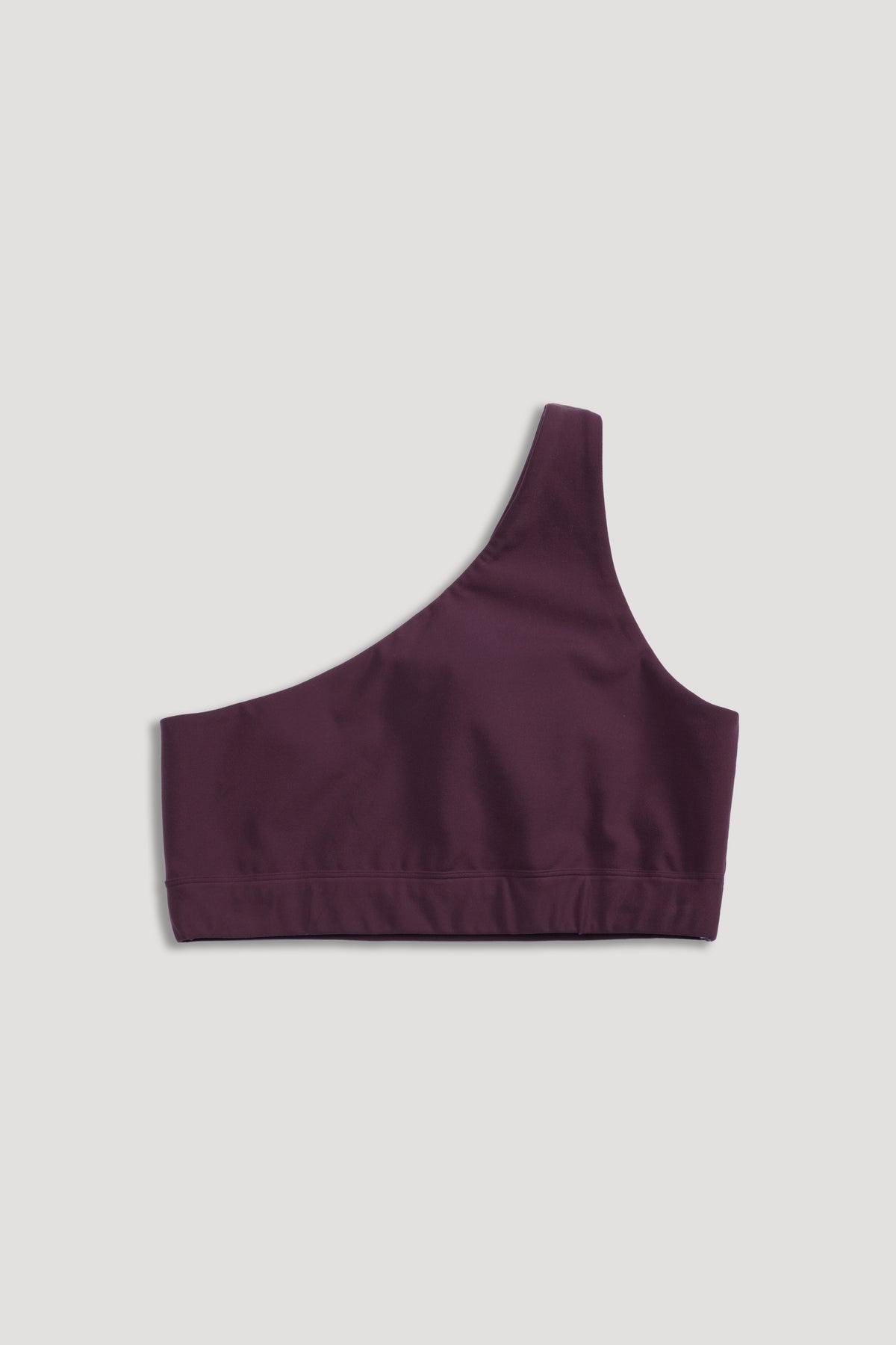 Wolf One Shoulder Bra in Fig