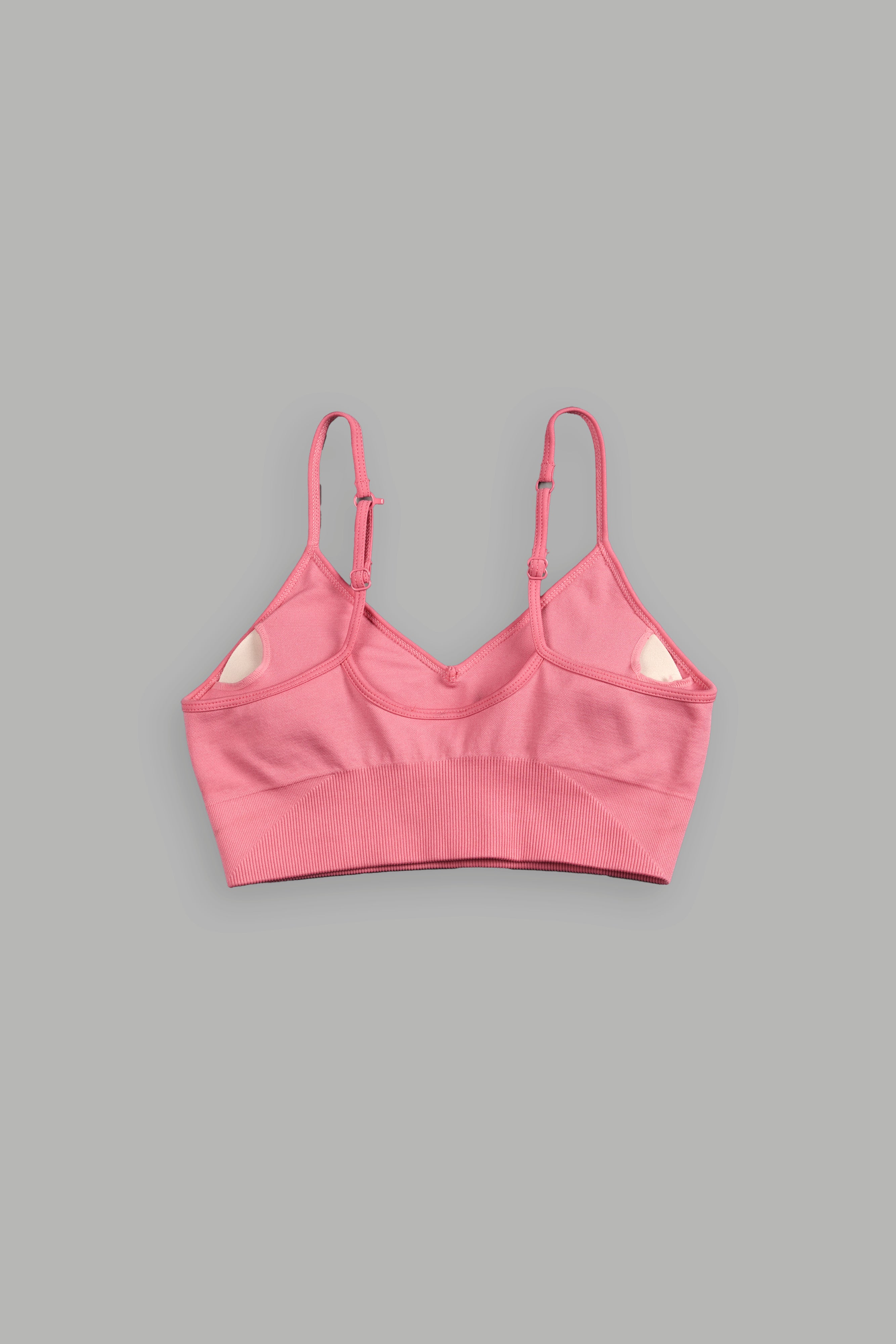Wolves Forever "Everson Seamless" Sports Bra in Pink Ice