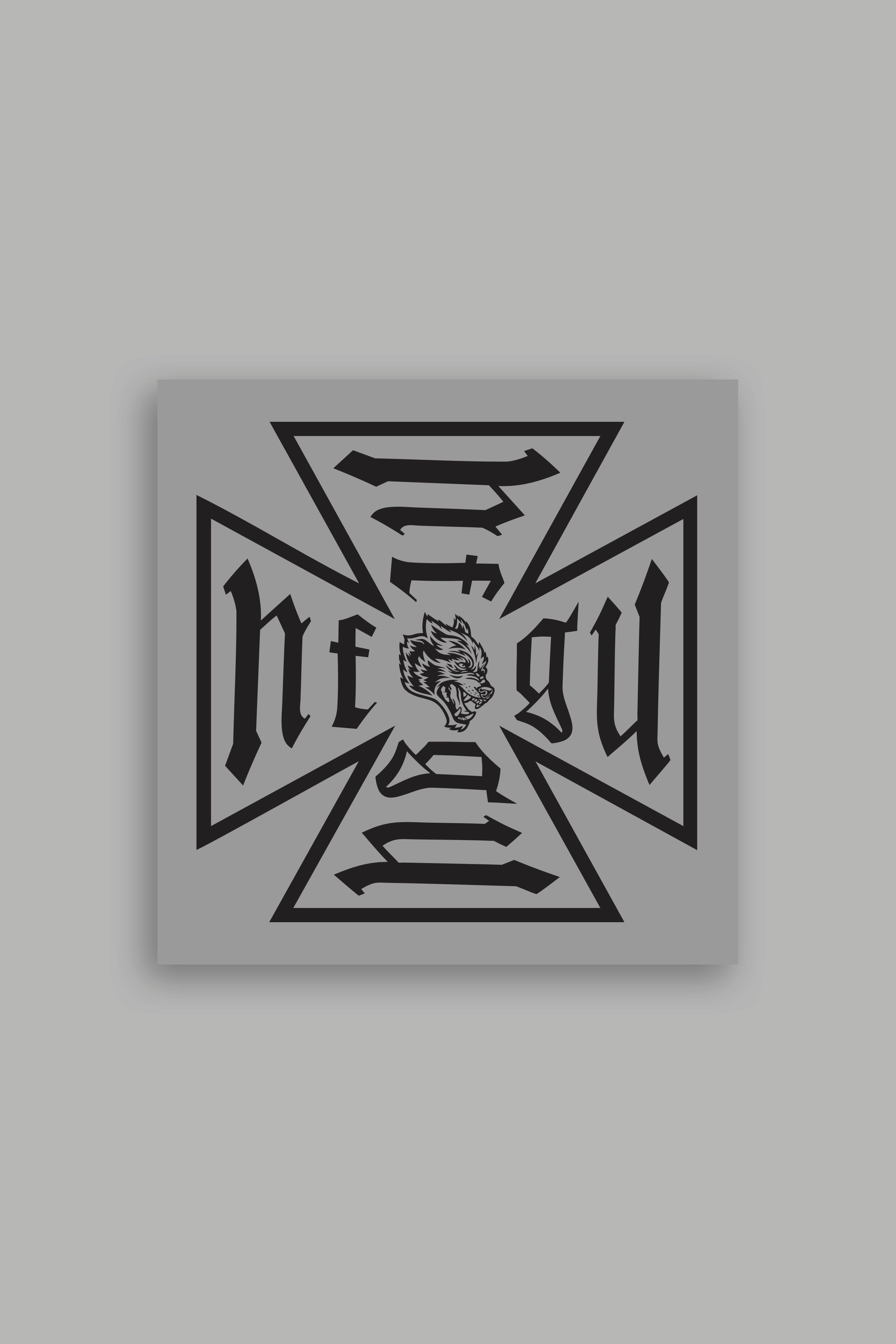 Core Small Sticker in Black