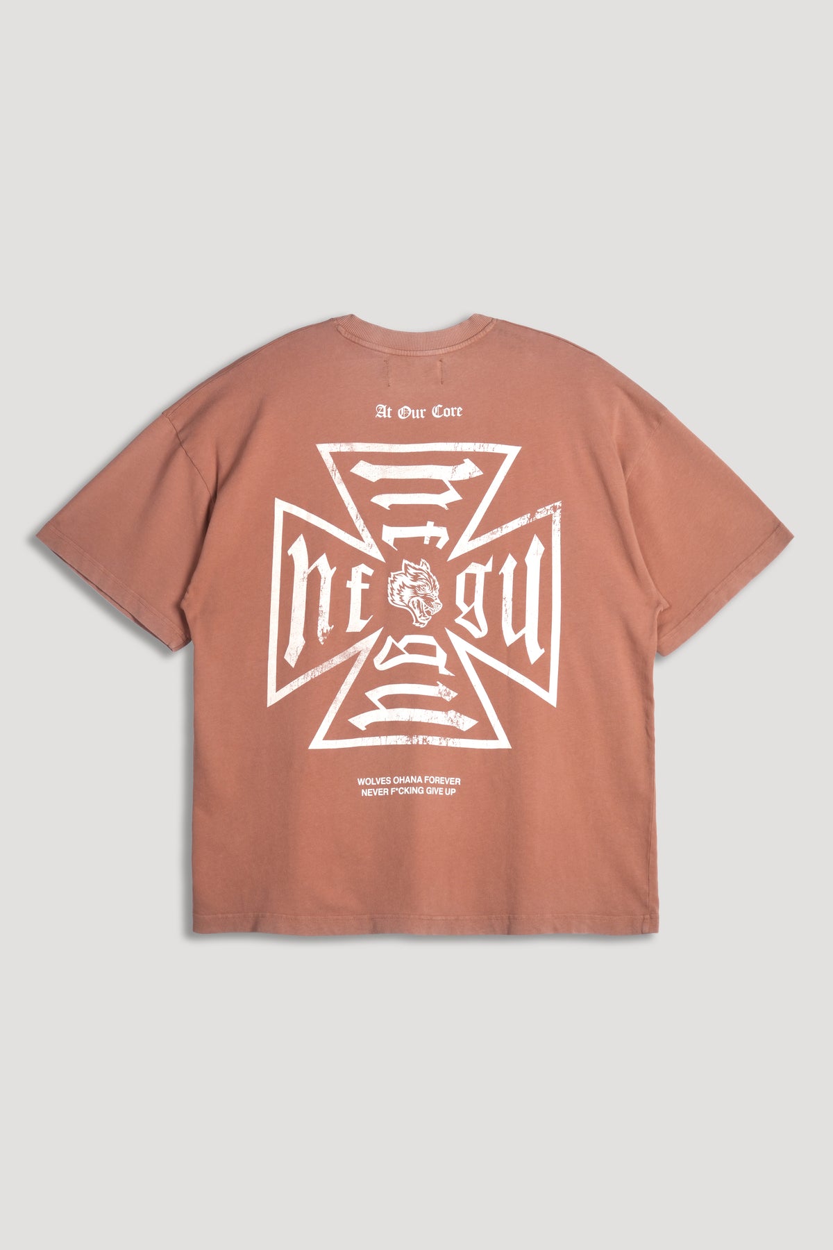 Loyal to the Core "Premium" Oversized Tee in Desert Rose