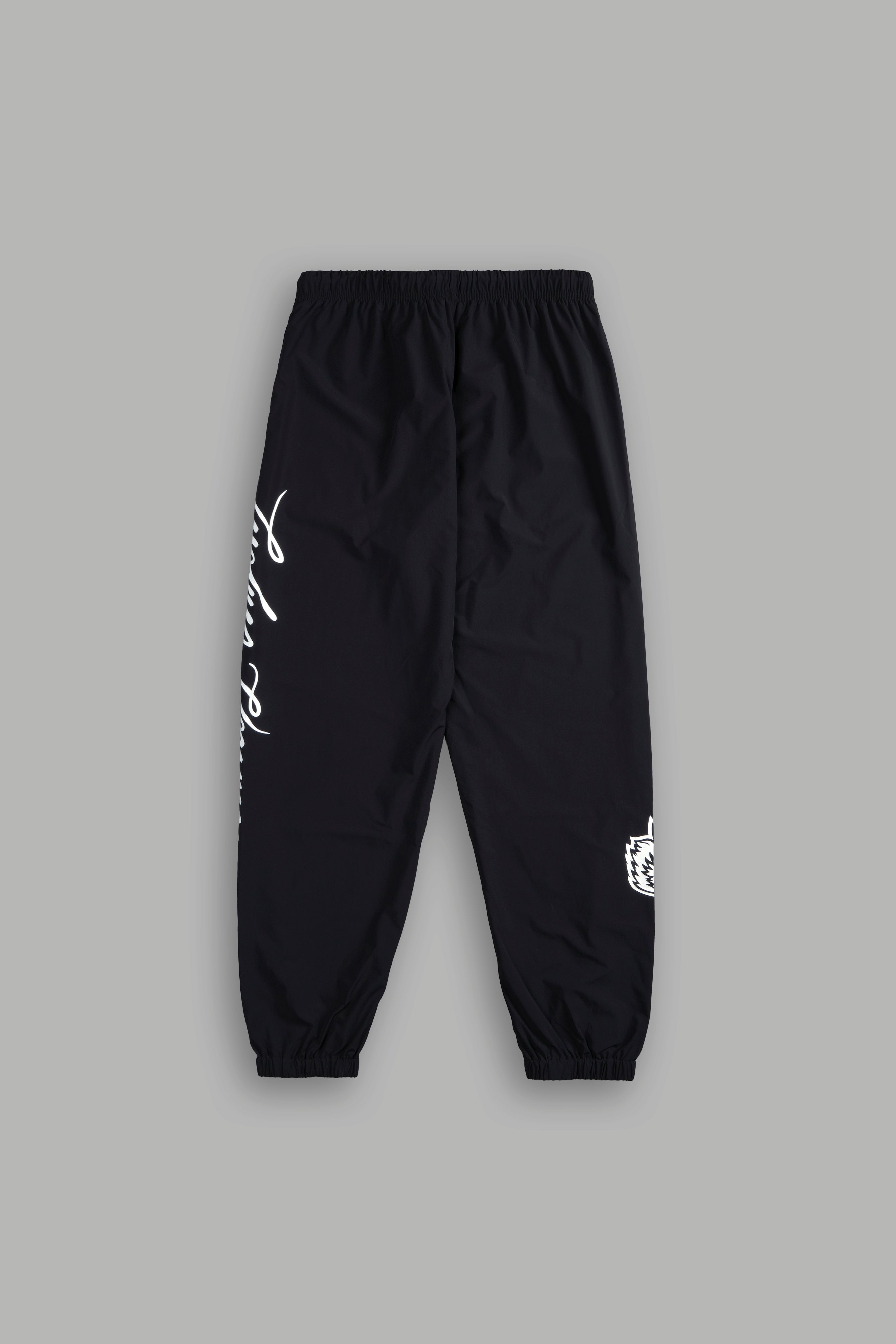 Wolves Forever Ohana Hybrid Nylon Track Pants in Black