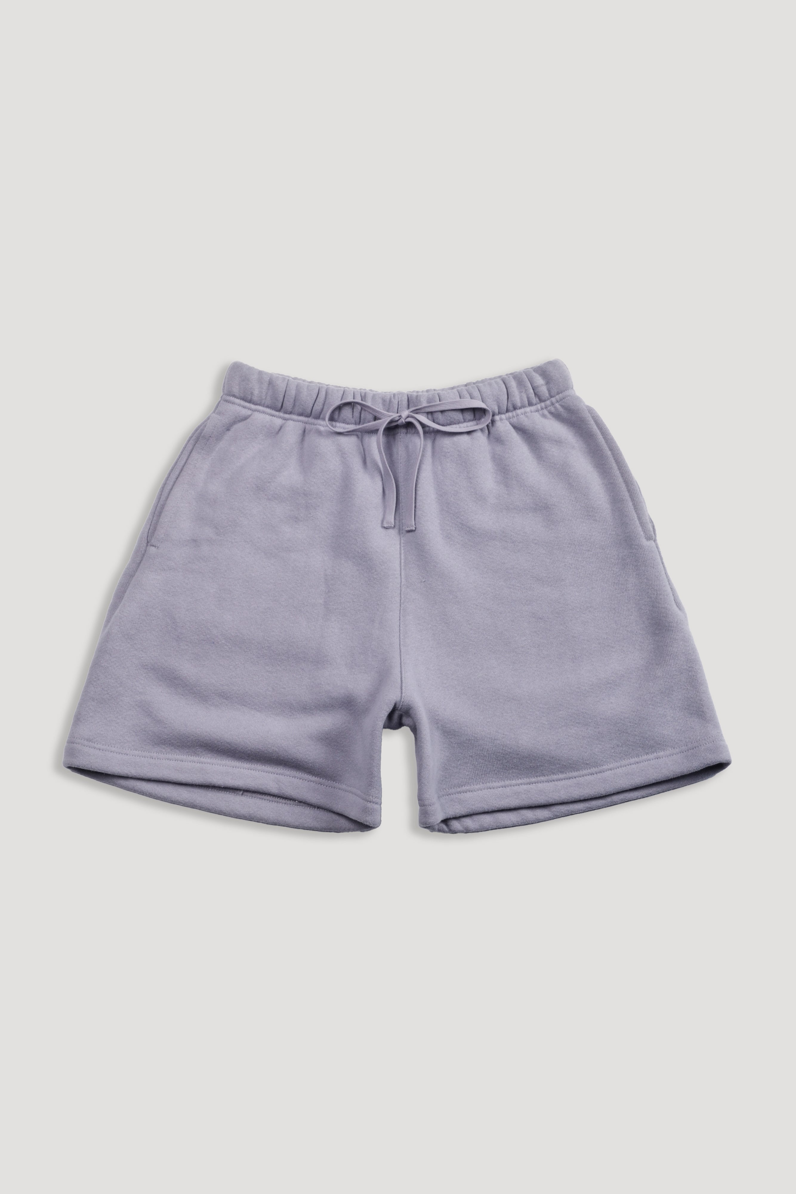 She Premium Oversized Sweat Shorts in Sport Gray