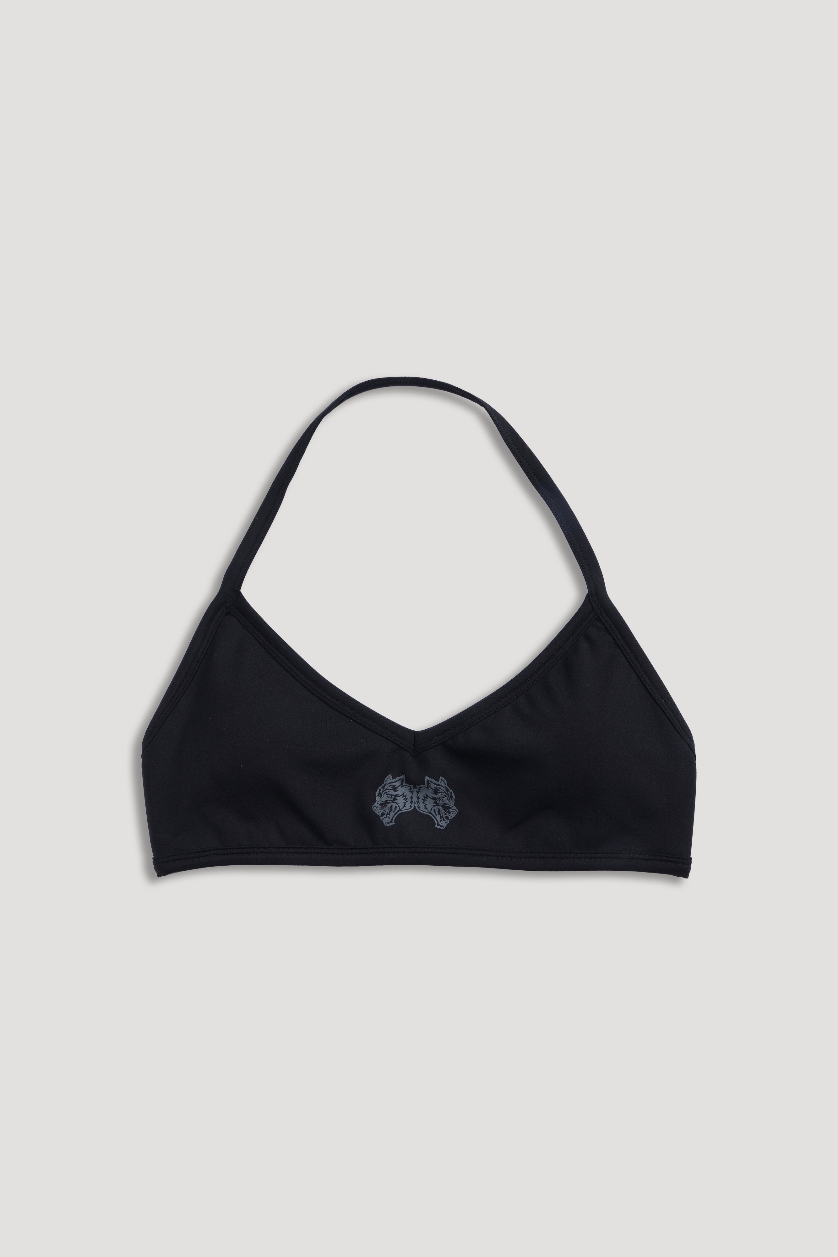 IYKYK "Lana" Halter Energy Bra in Black