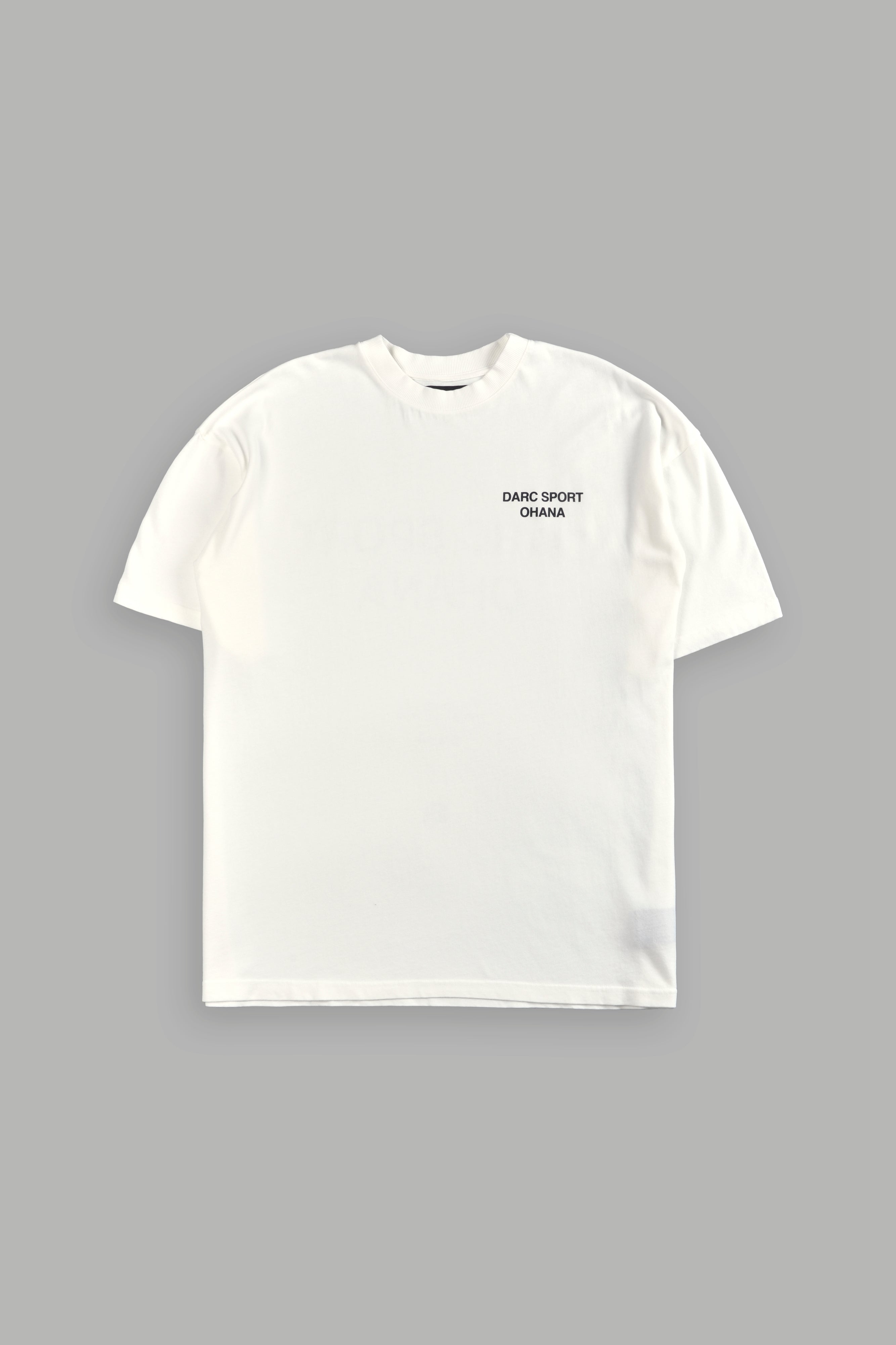 Darc Sport Ohana "Premium" Oversized Tee in Cream