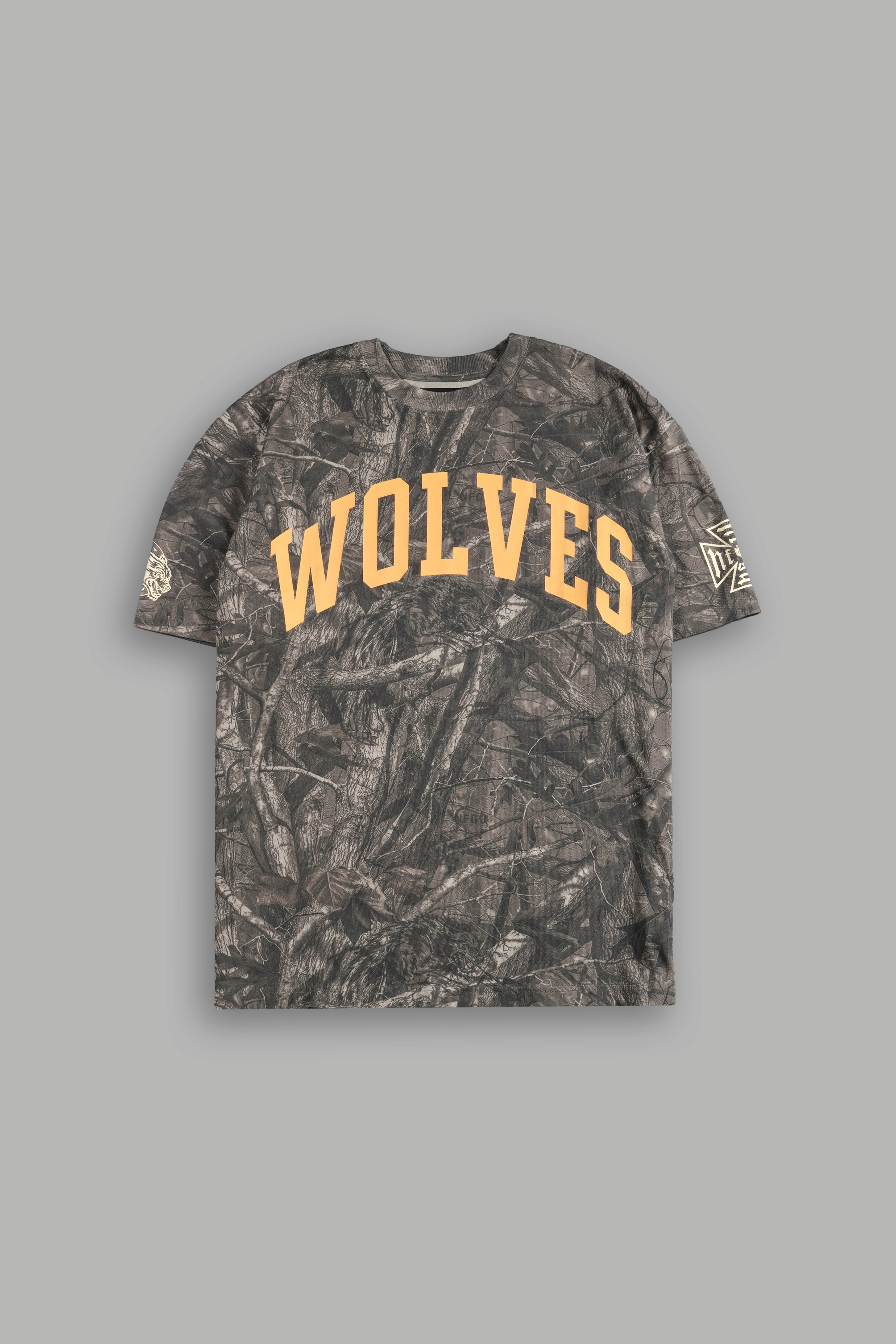Ohana Loyalty "Premium" Oversized Tee in Dusk Moss Driftwood Forest Camo