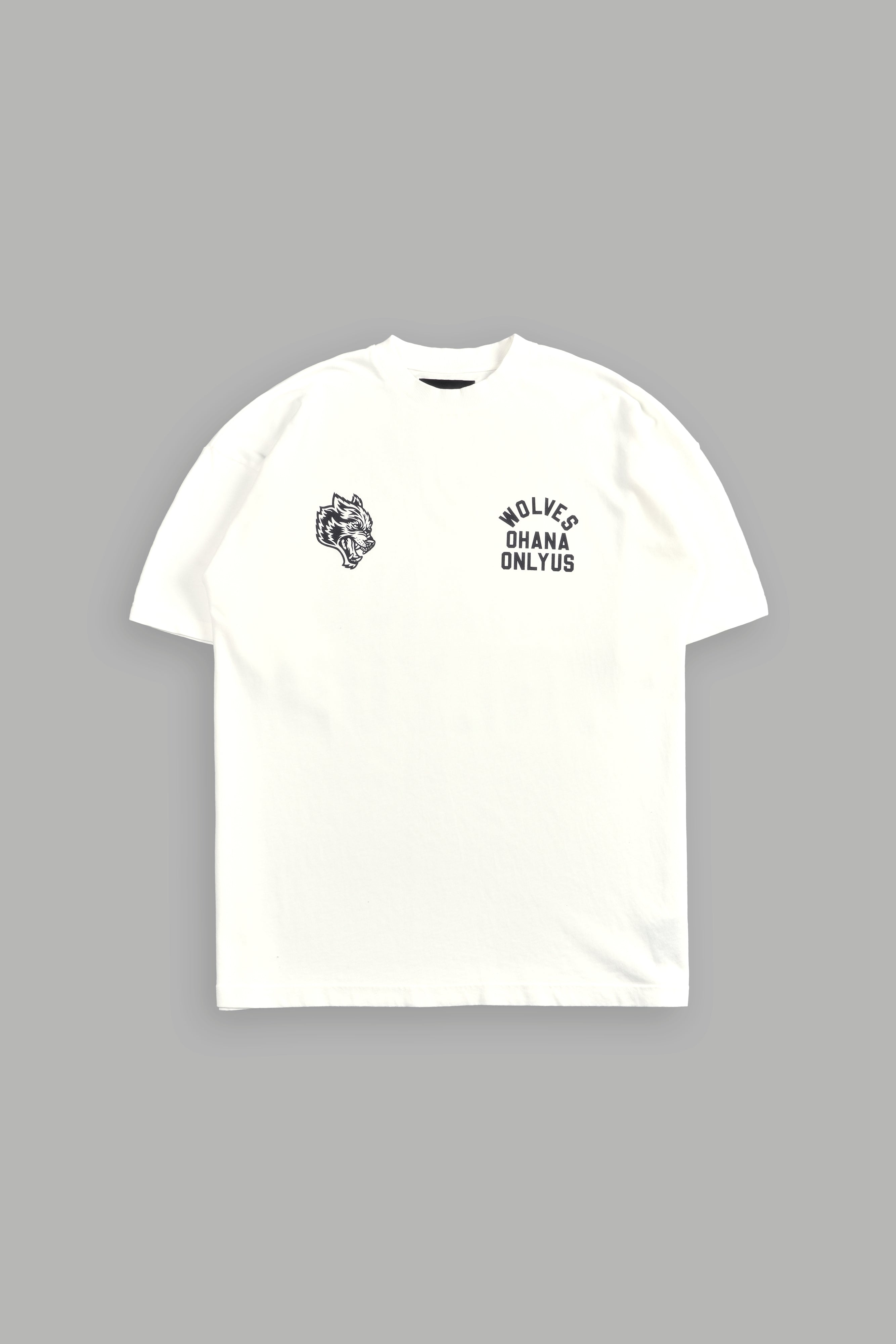 Ohana ONLYUS "Heritage" Tee in Cream