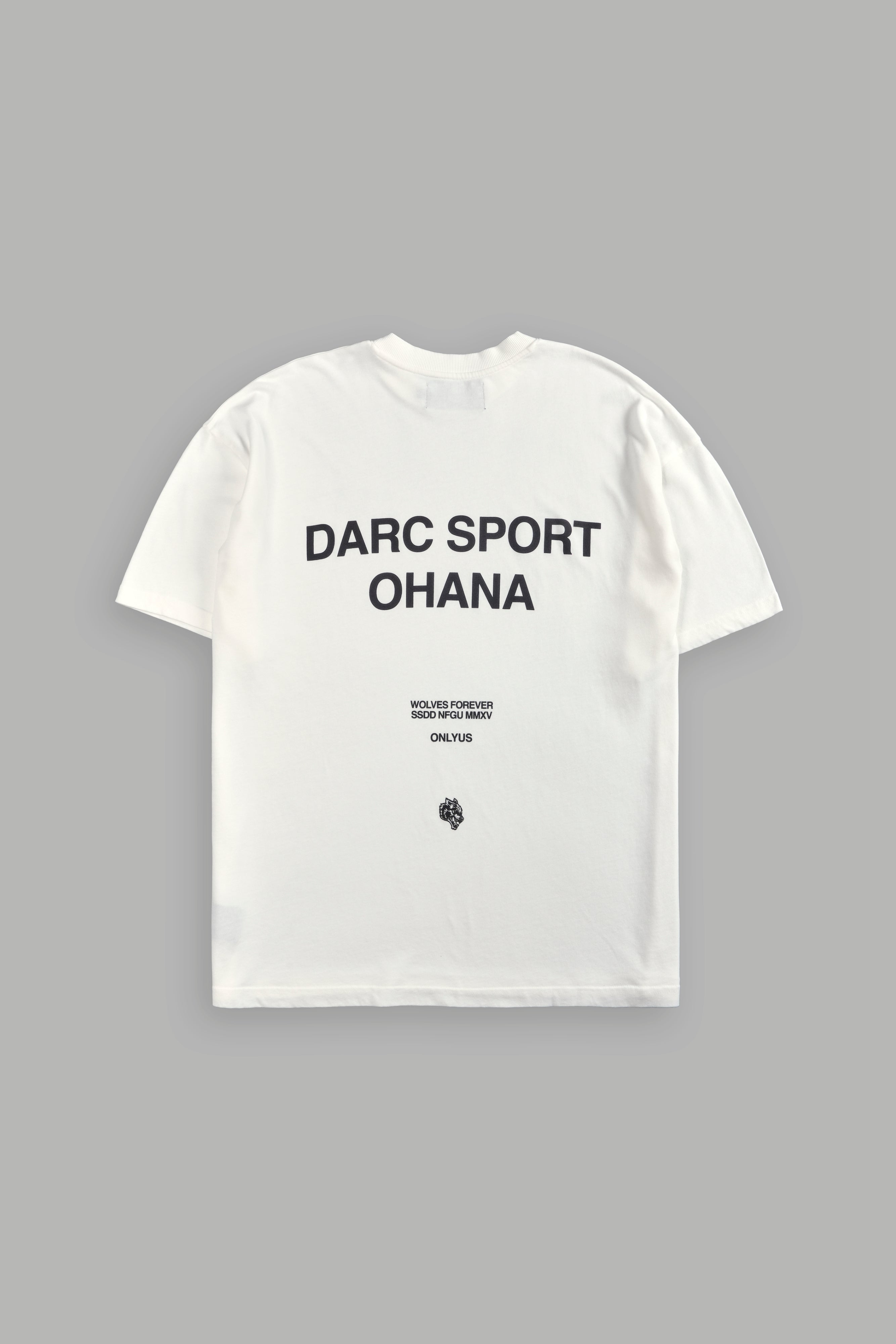 Darc Sport Ohana "Premium" Oversized Tee in Cream