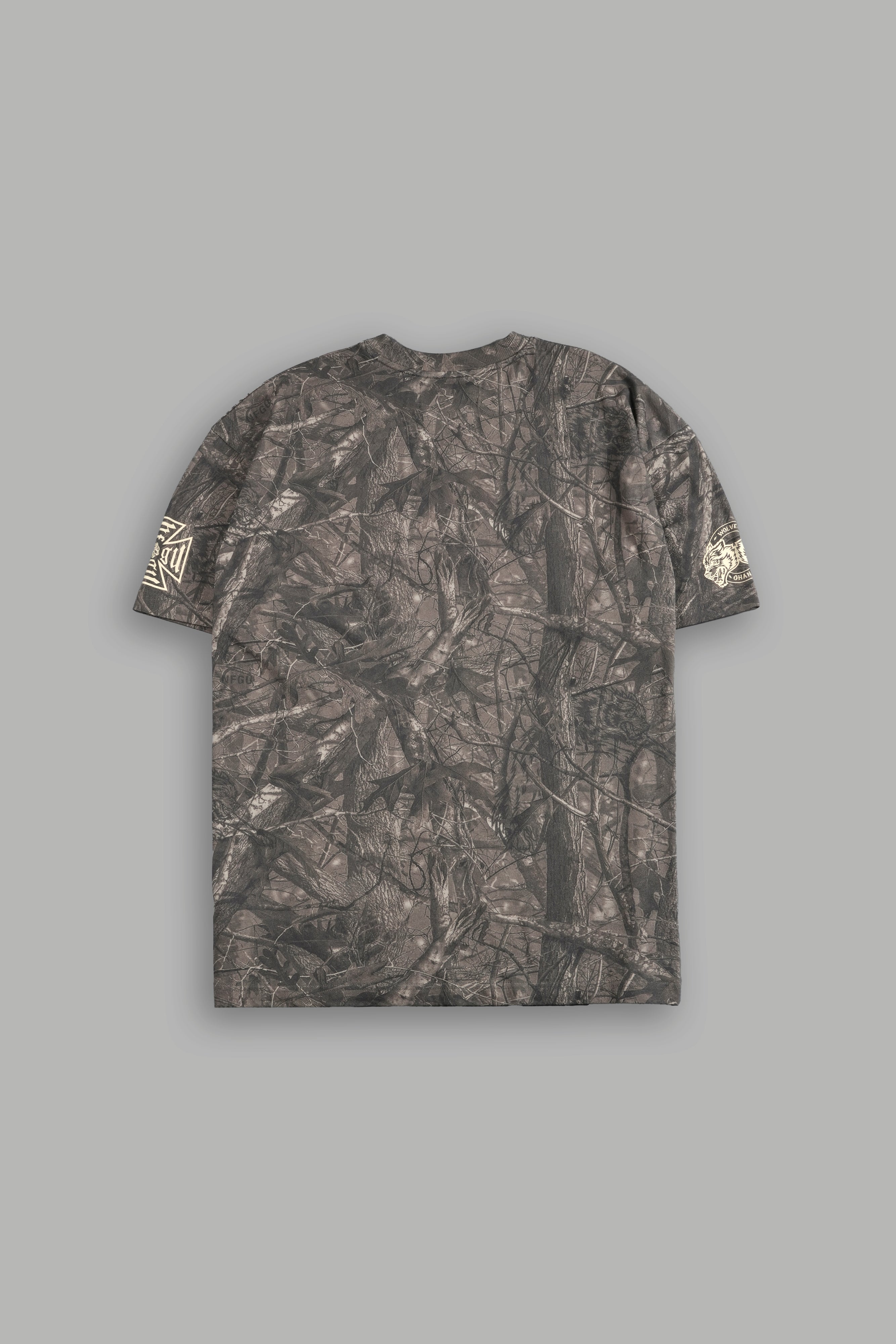 Ohana Loyalty "Premium" Oversized Tee in Dusk Moss Driftwood Forest Camo