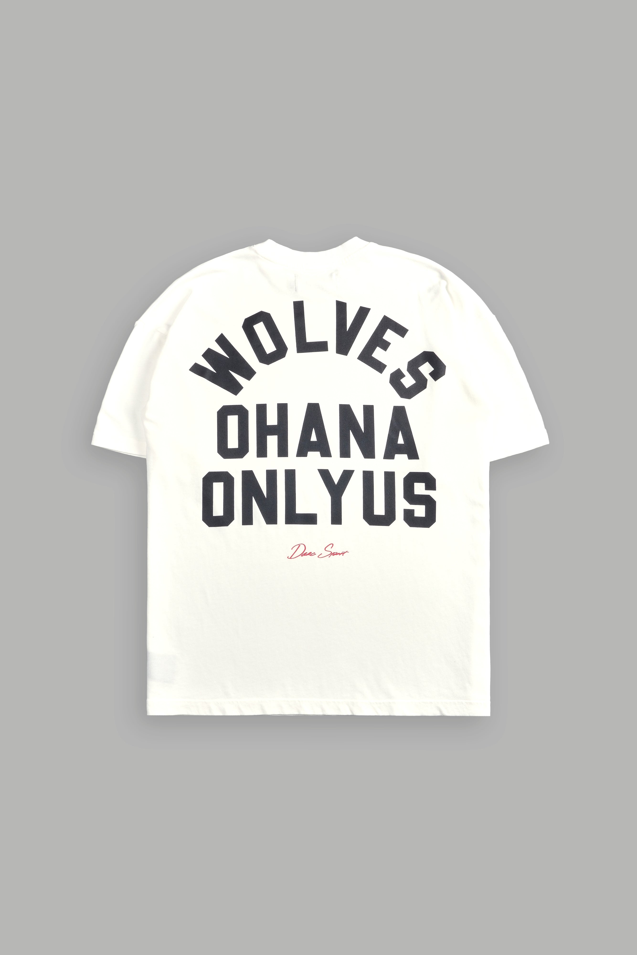 Ohana ONLYUS "Heritage" Tee in Cream