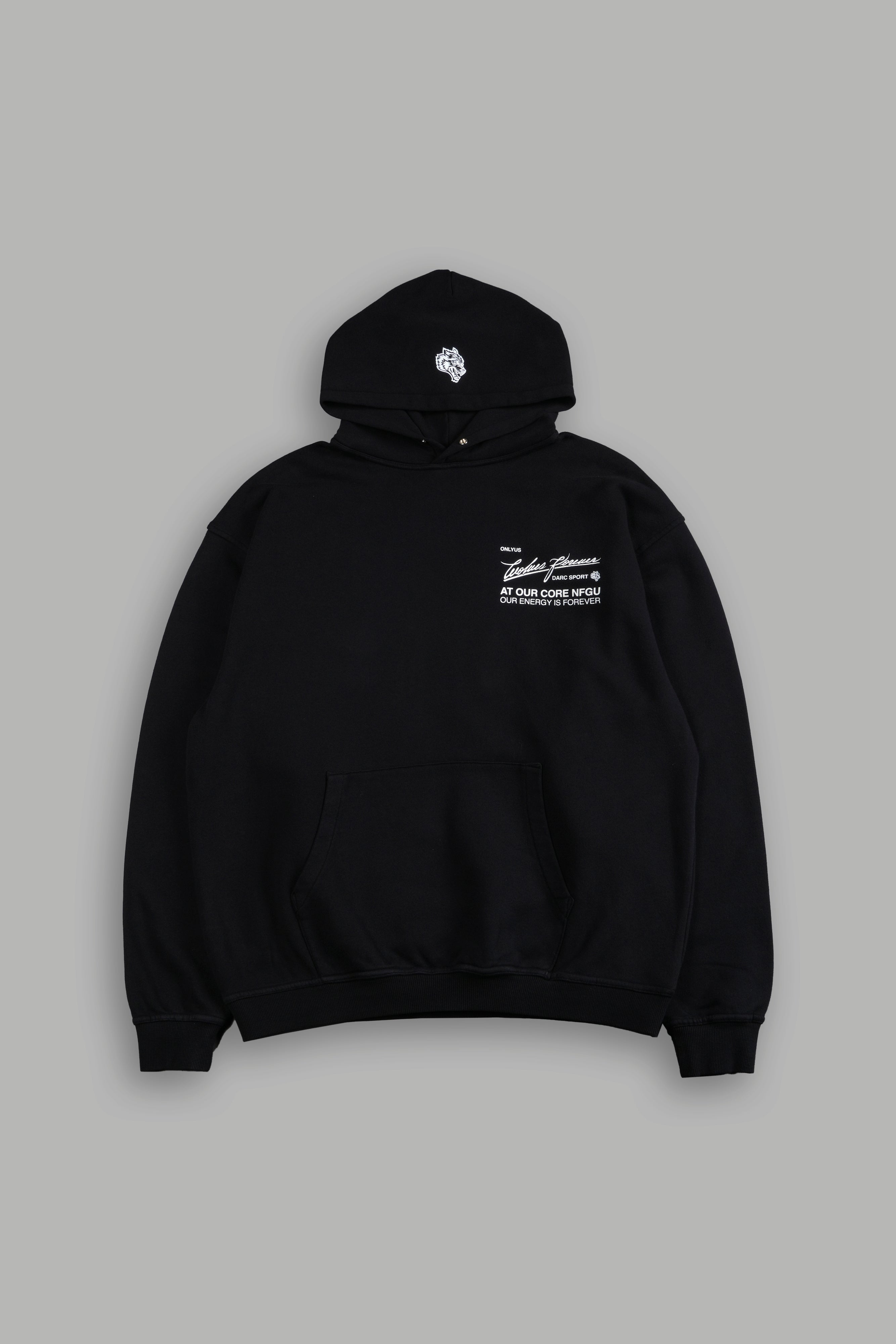 At Our Core "Pierce" Hoodie in Black