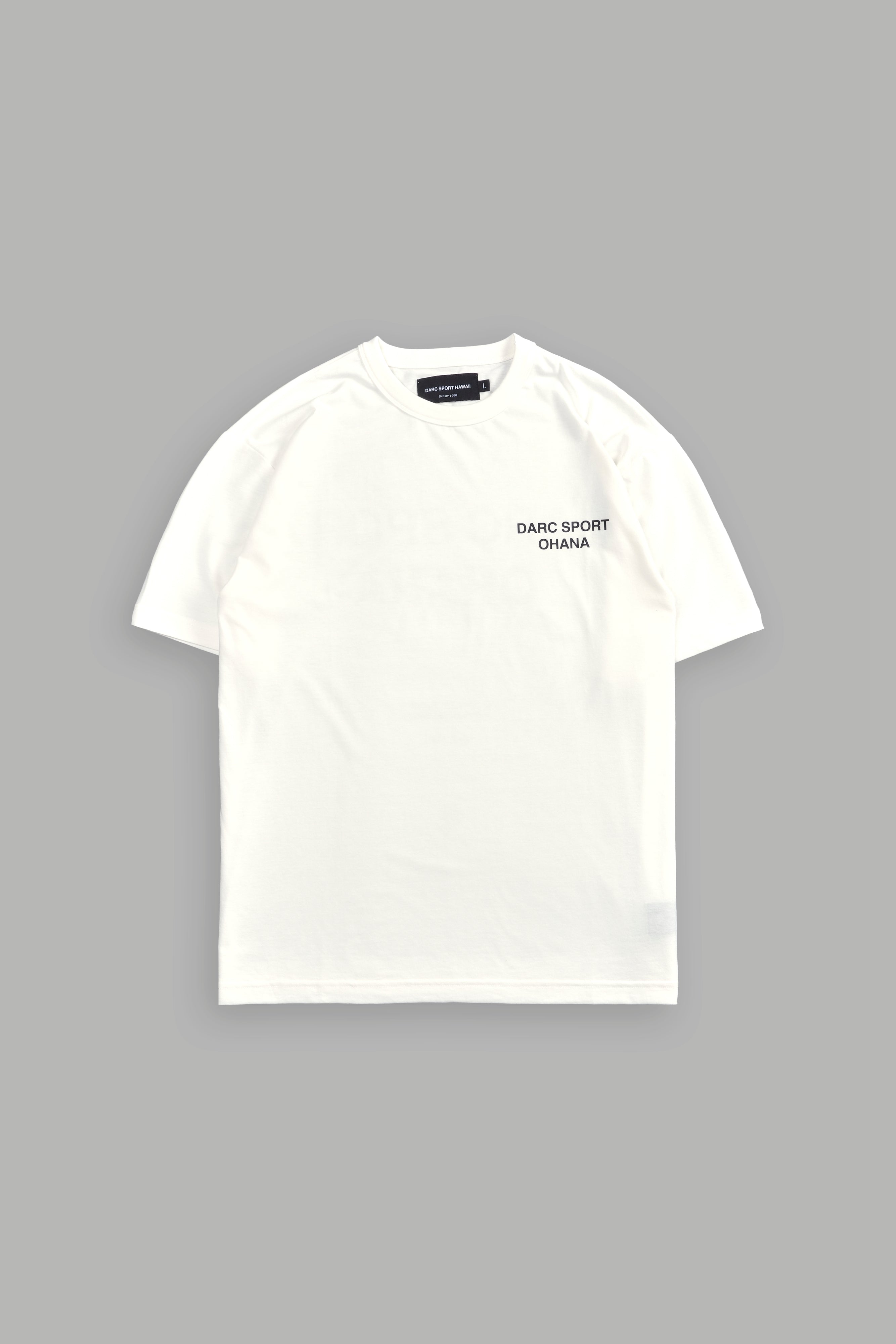 Darc Sport Ohana Lightweight "Heritage" Tee in Cream