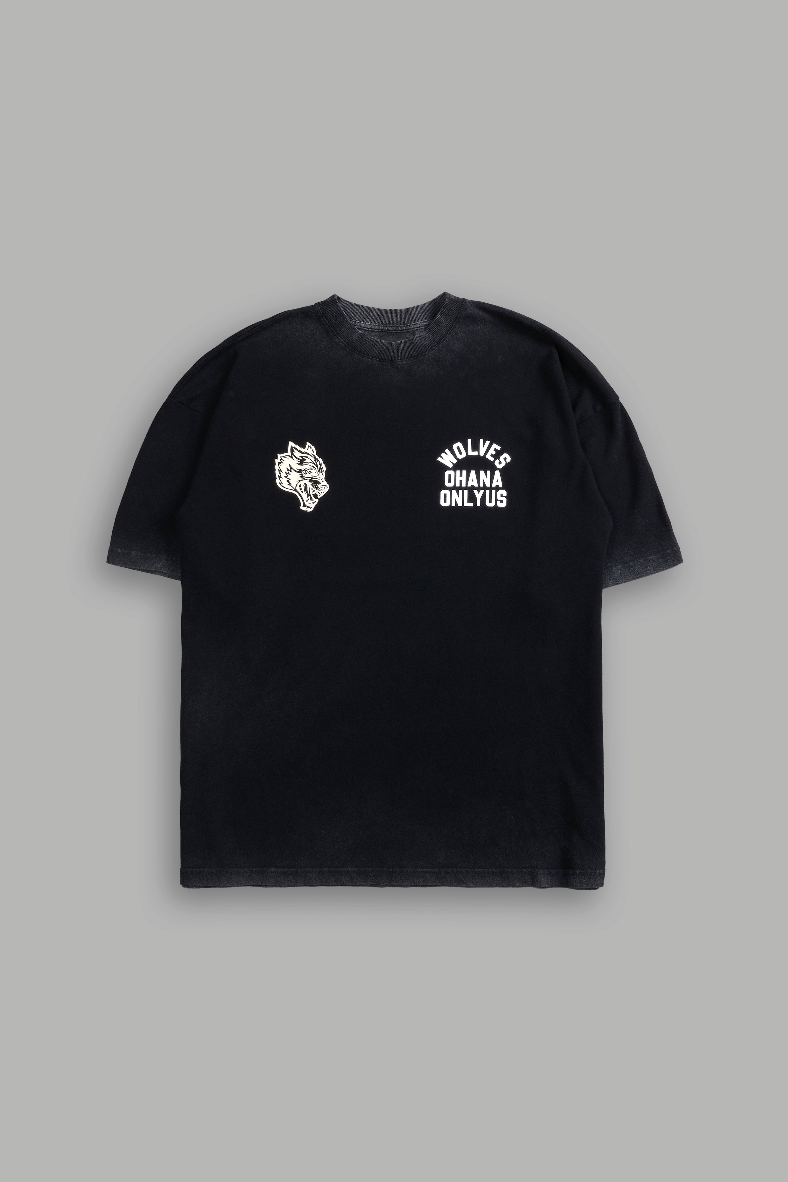 Ohana ONLYUS "Heritage" Tee in Black