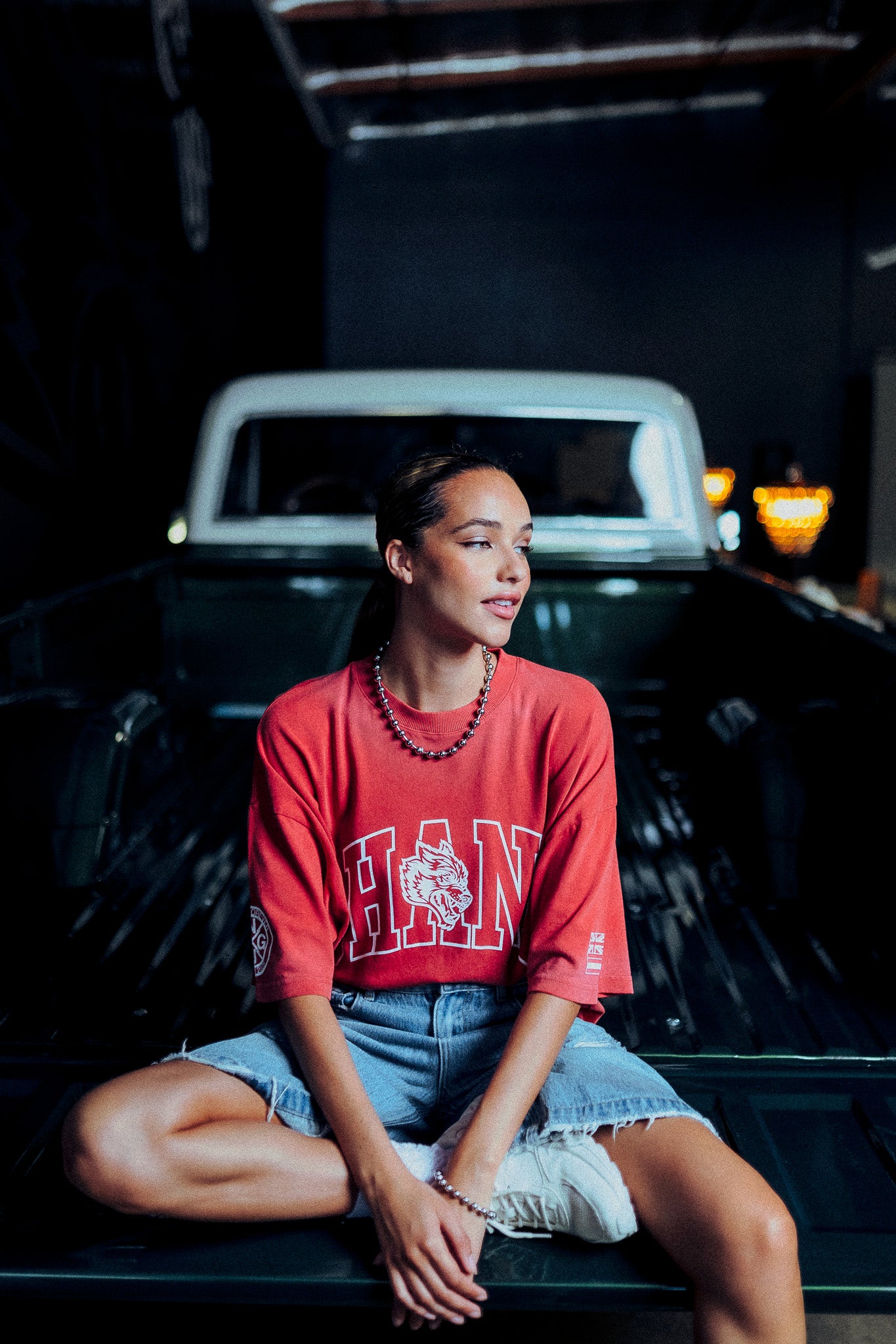 Ohana Forever V3 "Premium" Oversized Tee in Roman Red Drift Wash