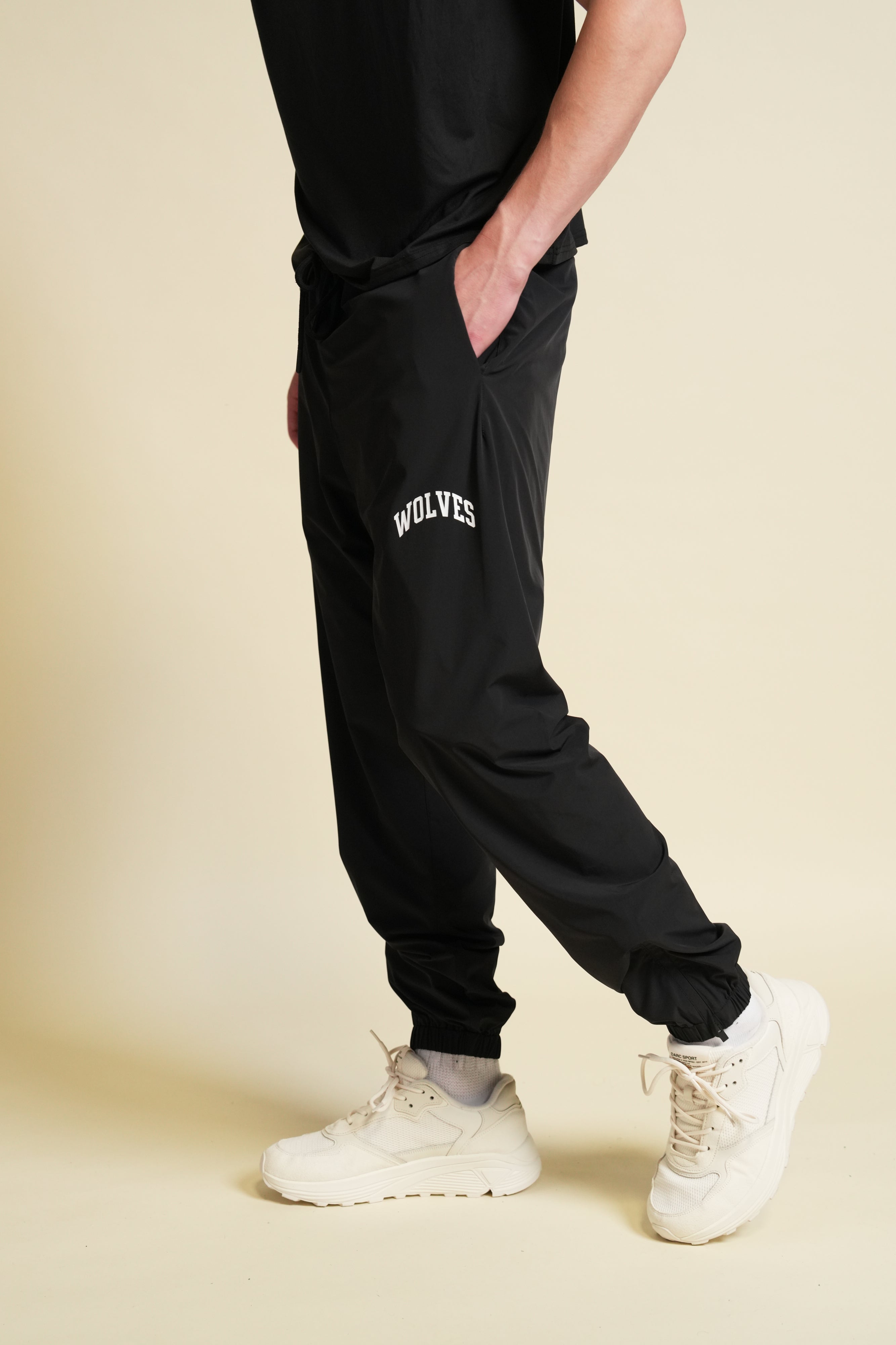 Loyalty Forever Hybrid Nylon Track Pants in Black