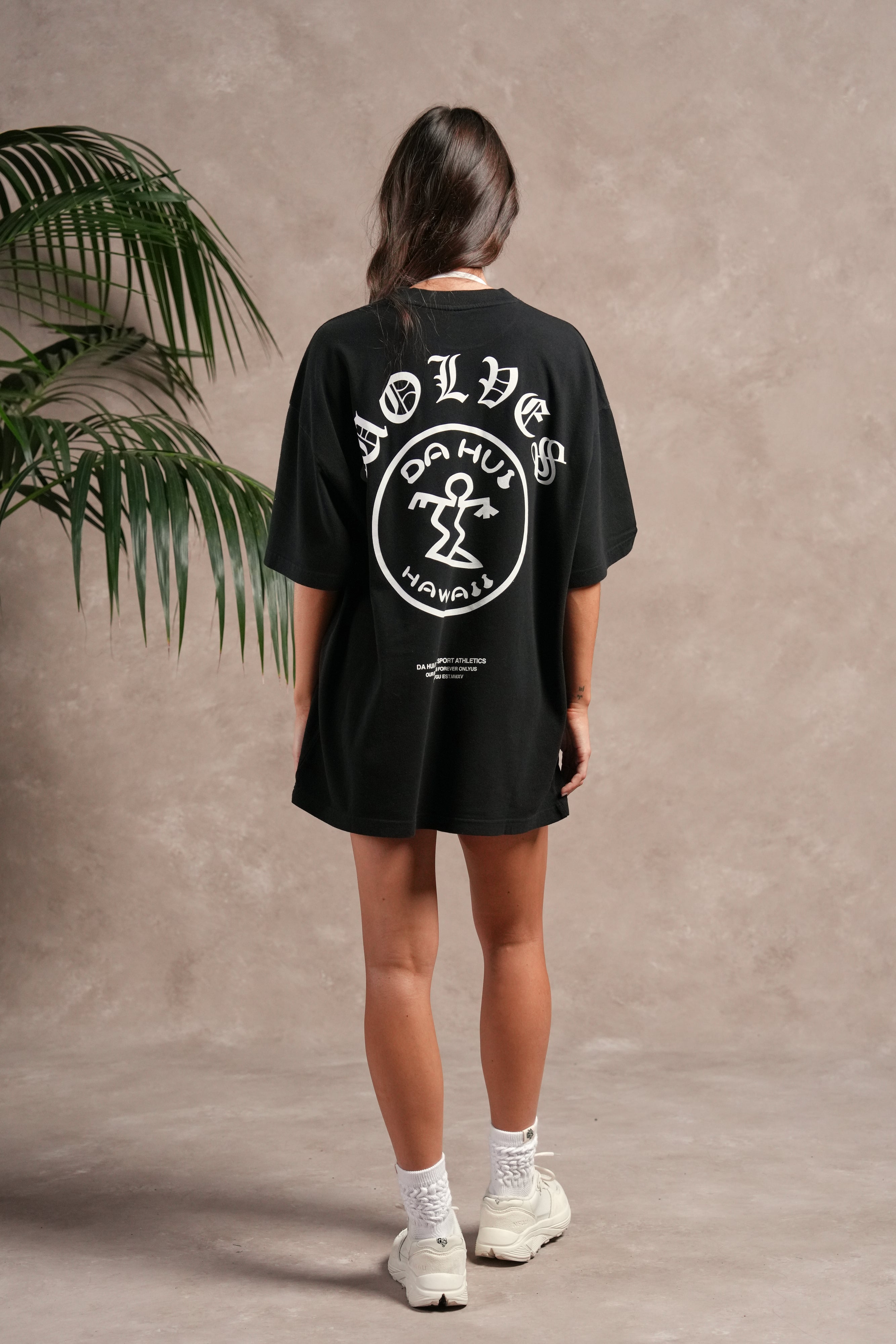 Darc Sport X Da Hui Premium Oversized Tee in Black