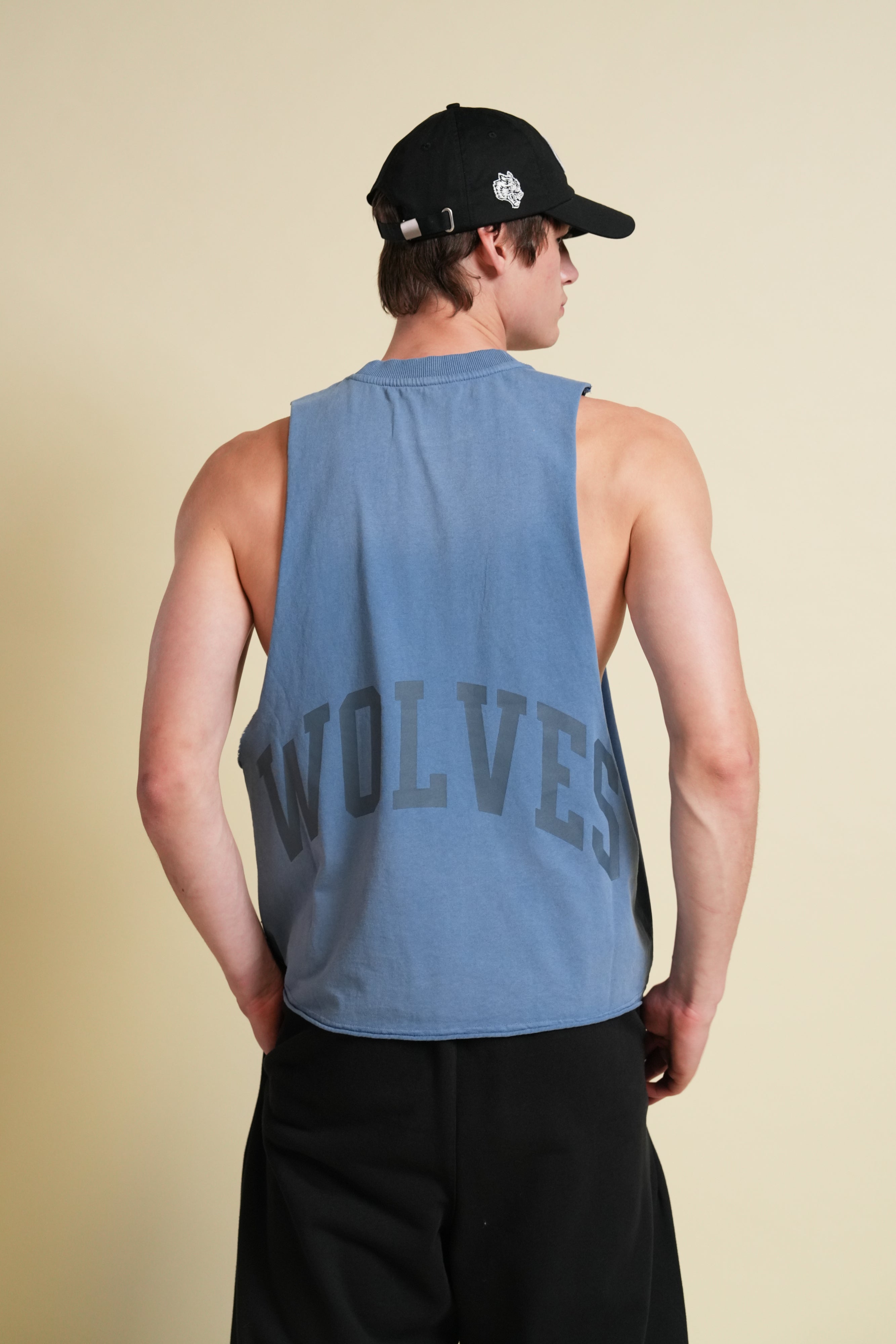 Loyalty Forever Grunge Raw Cropped "Tommy" Muscle Tee