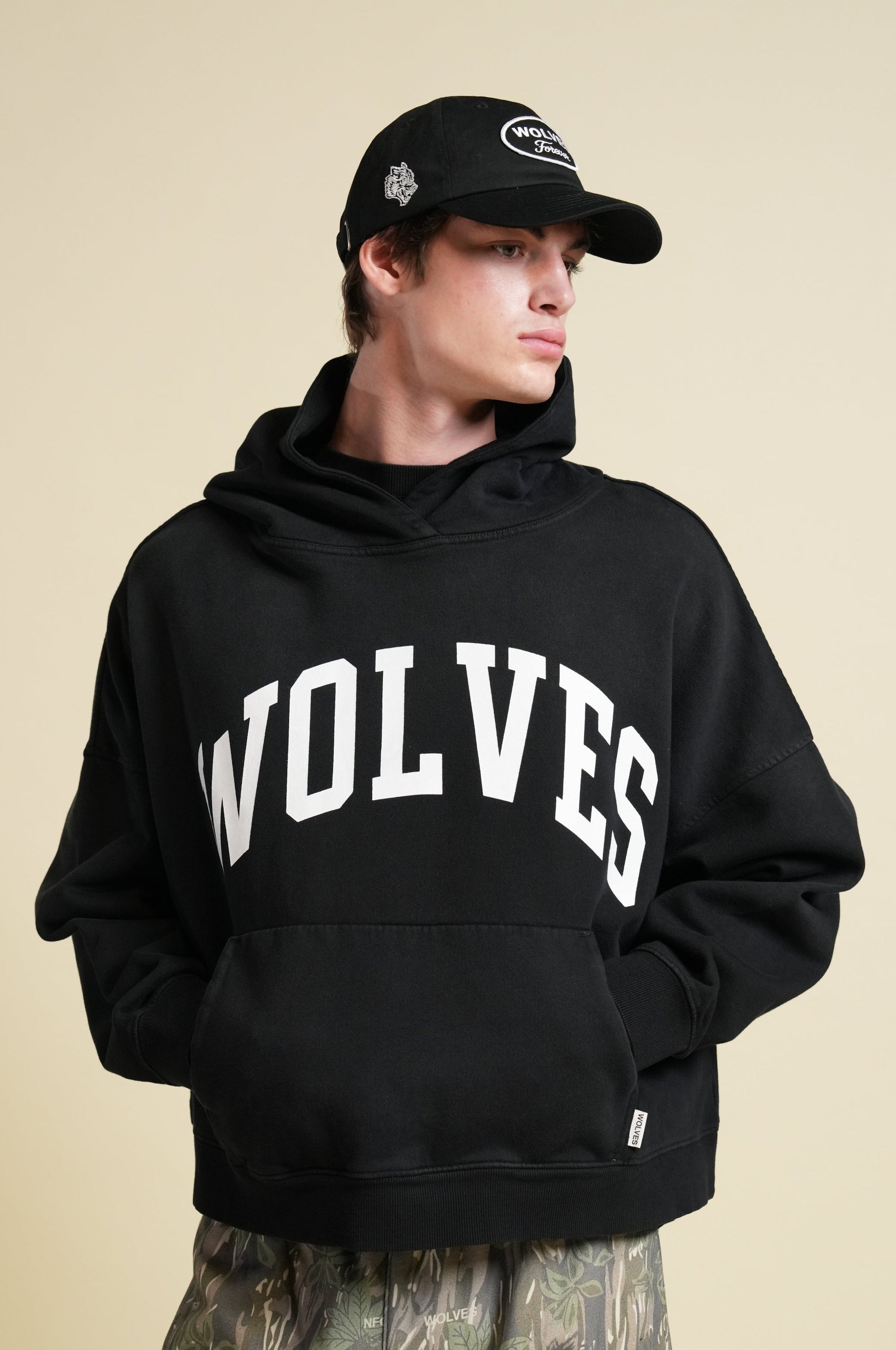 Only Loyalty Grunge "Gage" Box Cut Hoodie