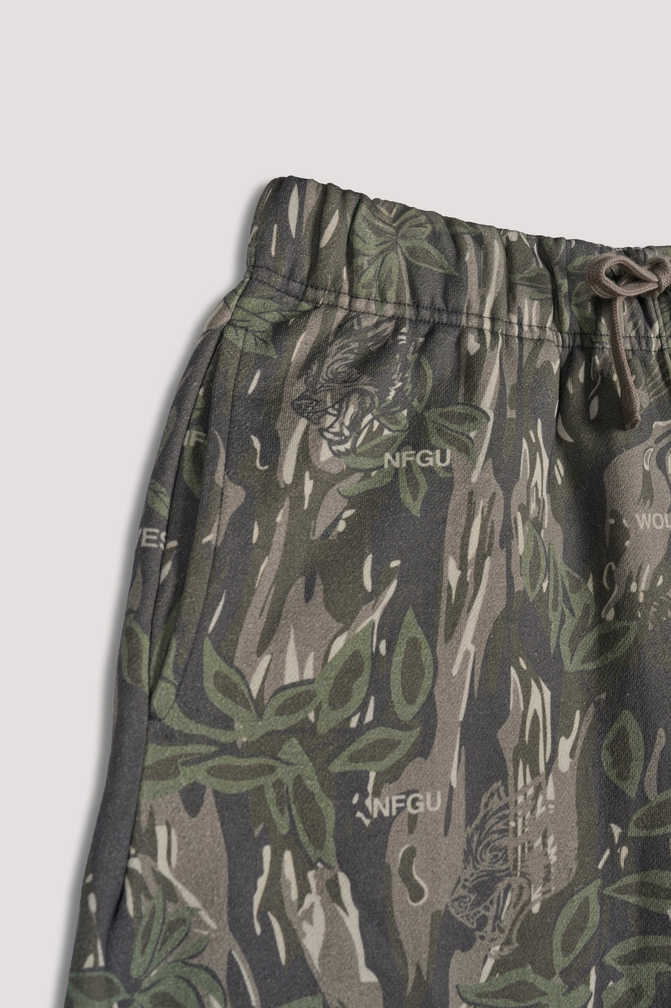 Just Wolves Oversized Post Lounge Sweat Shorts