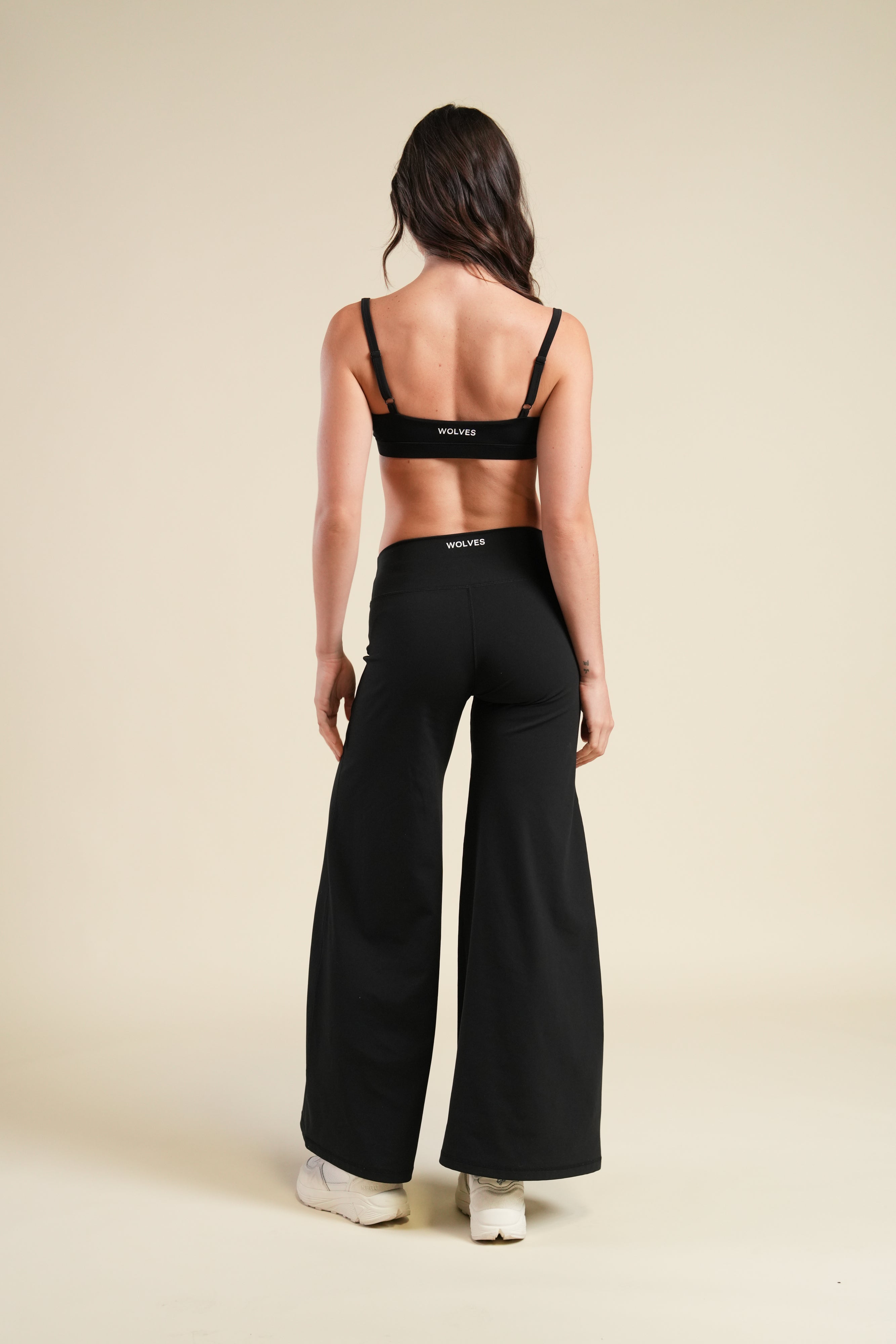 Dual Wolf Forever Wide Leg Energy Pant