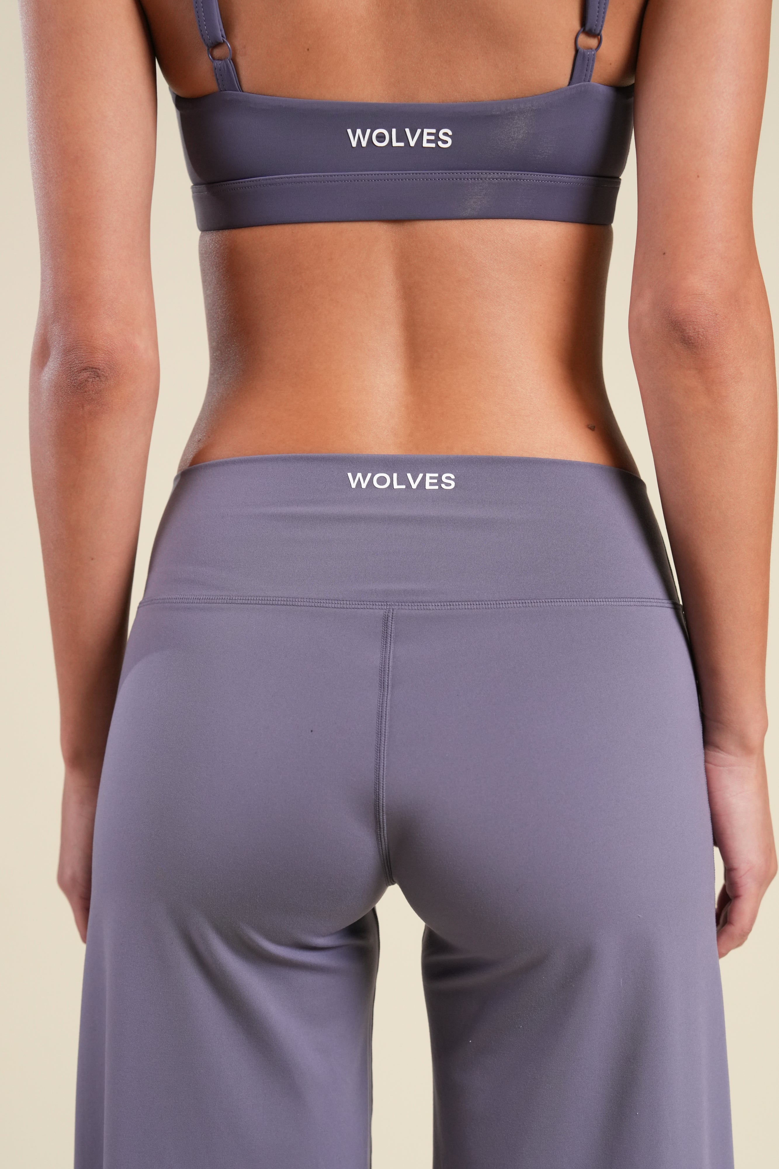 Dual Wolf Forever Wide Leg Energy Pant
