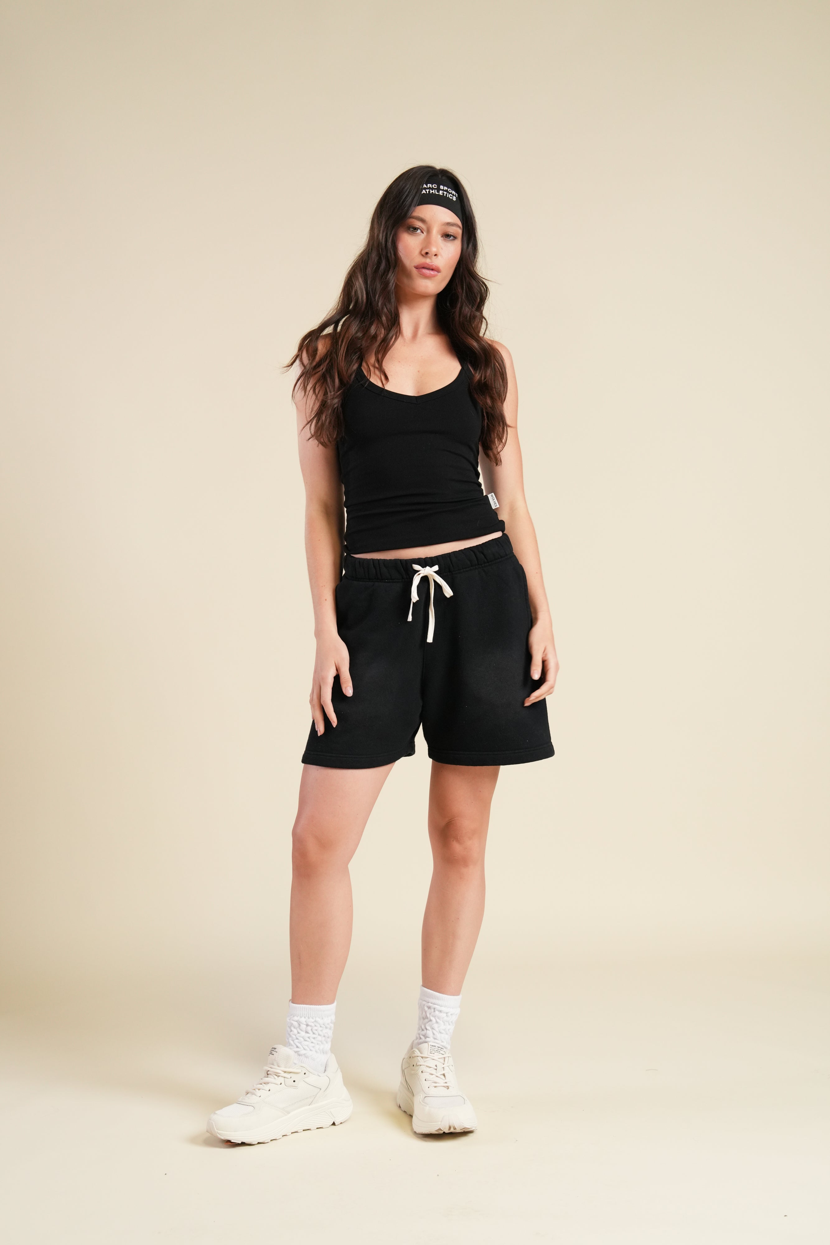 IYKYK Patched Oversized Sweat Short